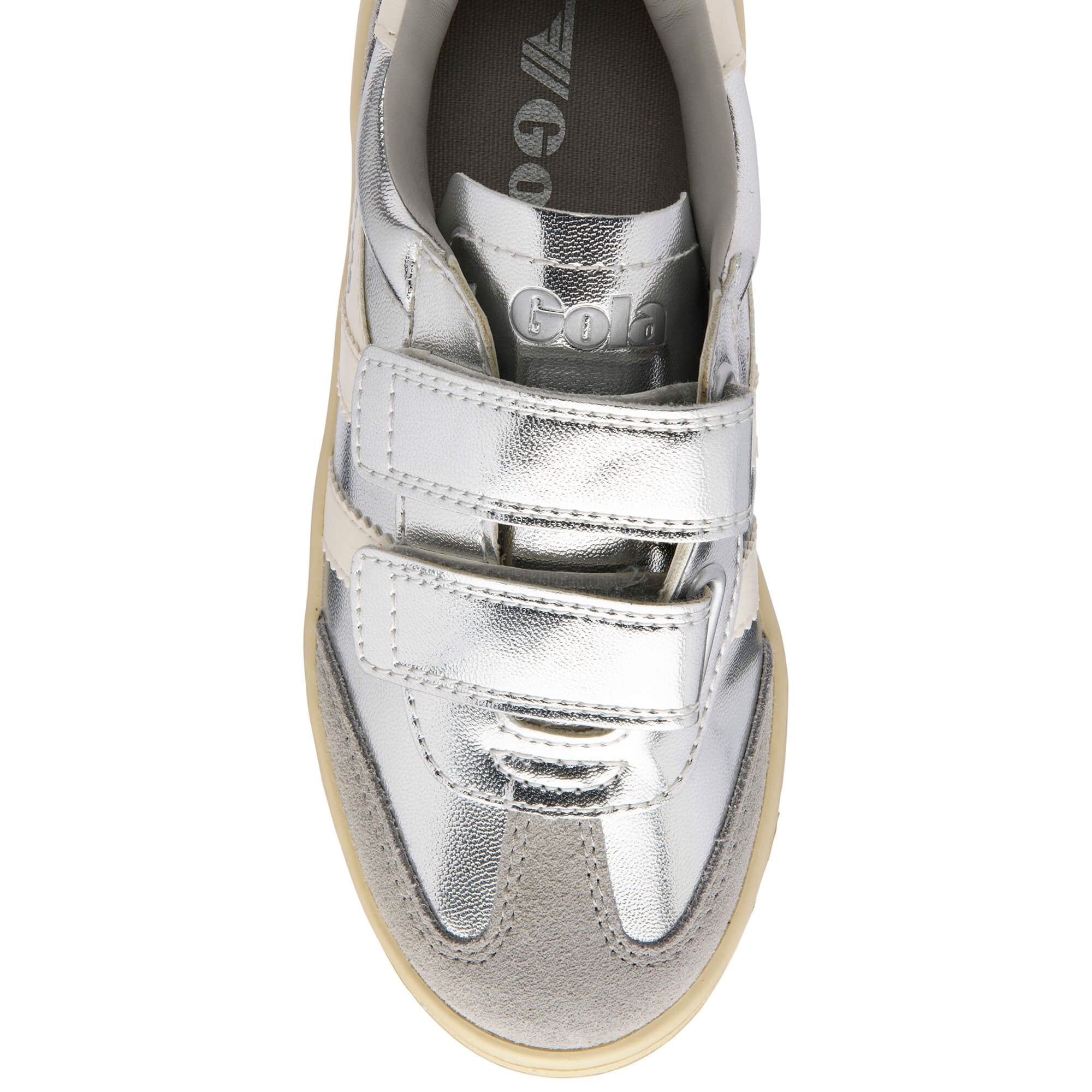 gola-viper-glimmer-strap-kinder-sneaker-silber-klett image 5