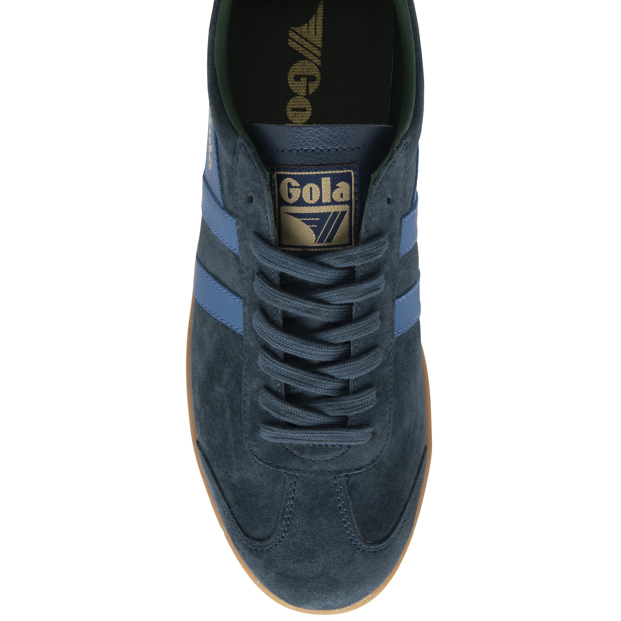 gola-hurricane-wildleder-sneaker-f-r-herren-marineblau-cupsohle image 5