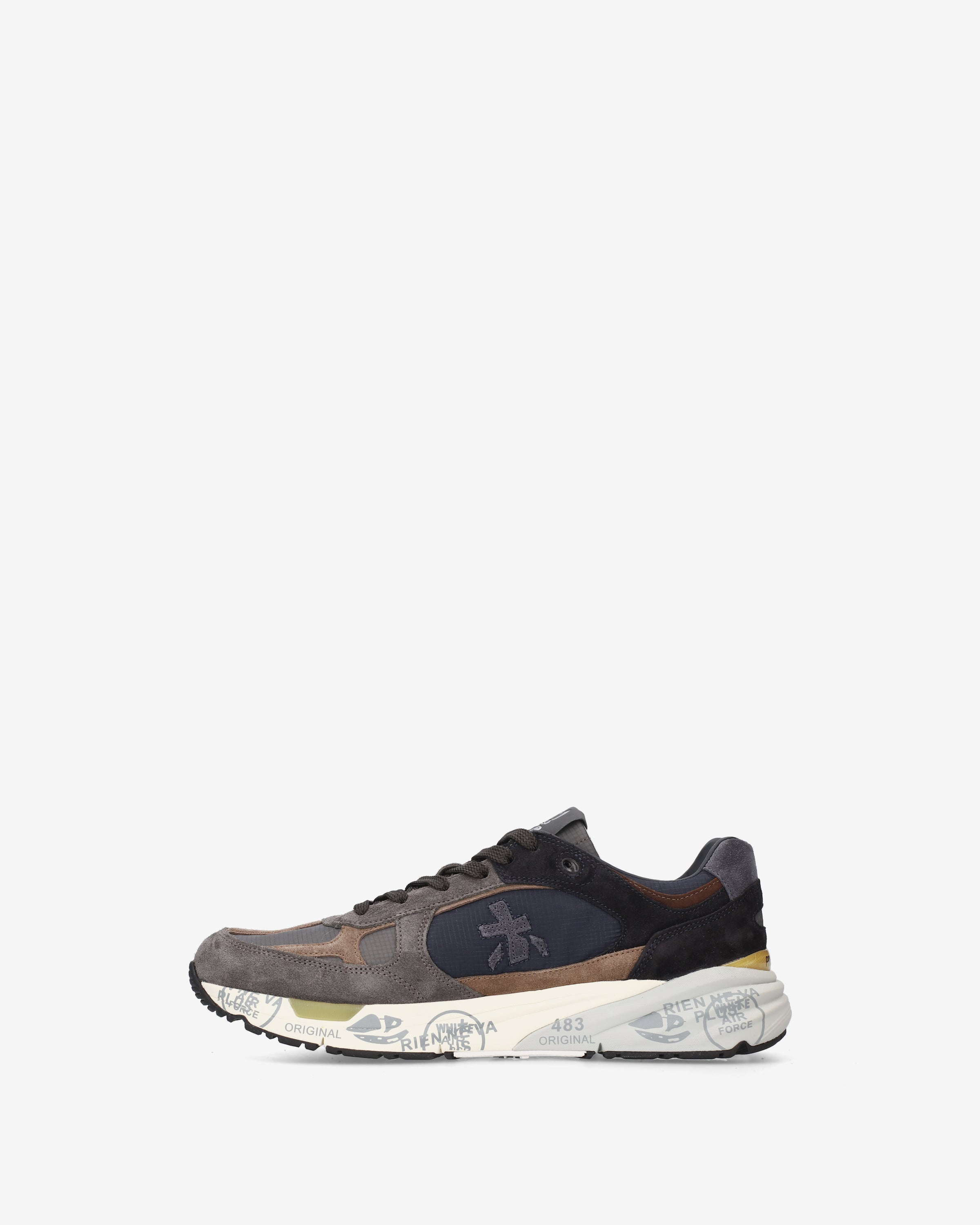 premiata-mase-8426-sneaker-herren-grau-blau image 3