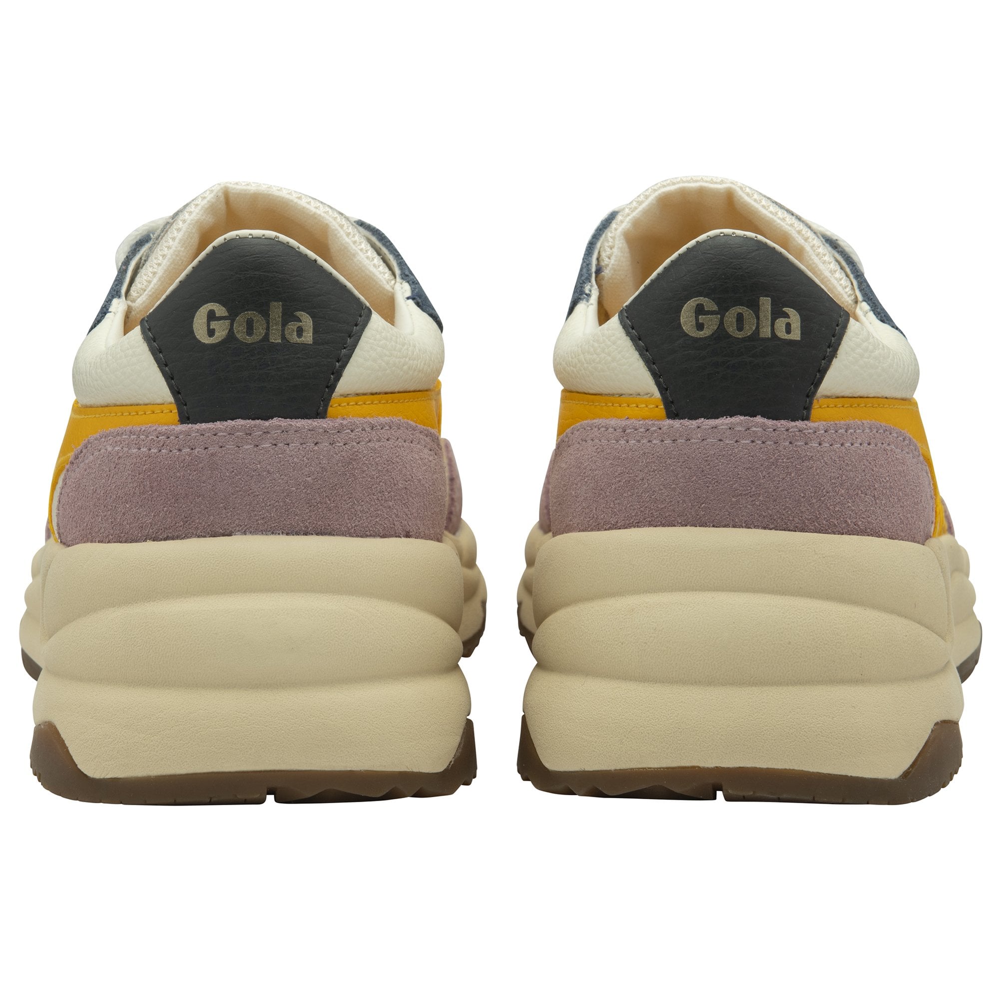 gola-saturn-quadrant-sneaker-f-r-damen-off-white-pastellrosa-sonnengelb image 4