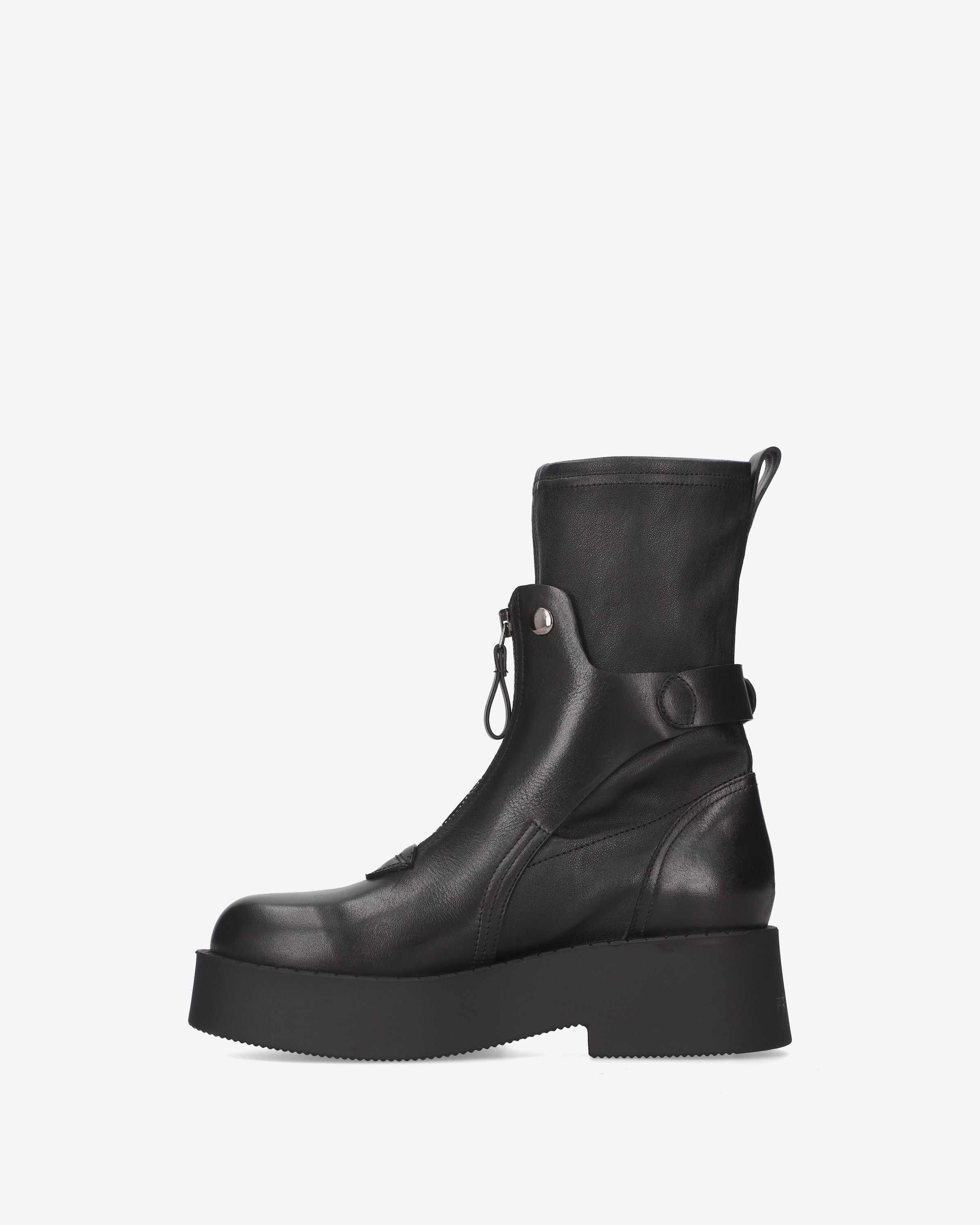 premiata-stivaletti-damen-schwarz-nappa-nieten image 3
