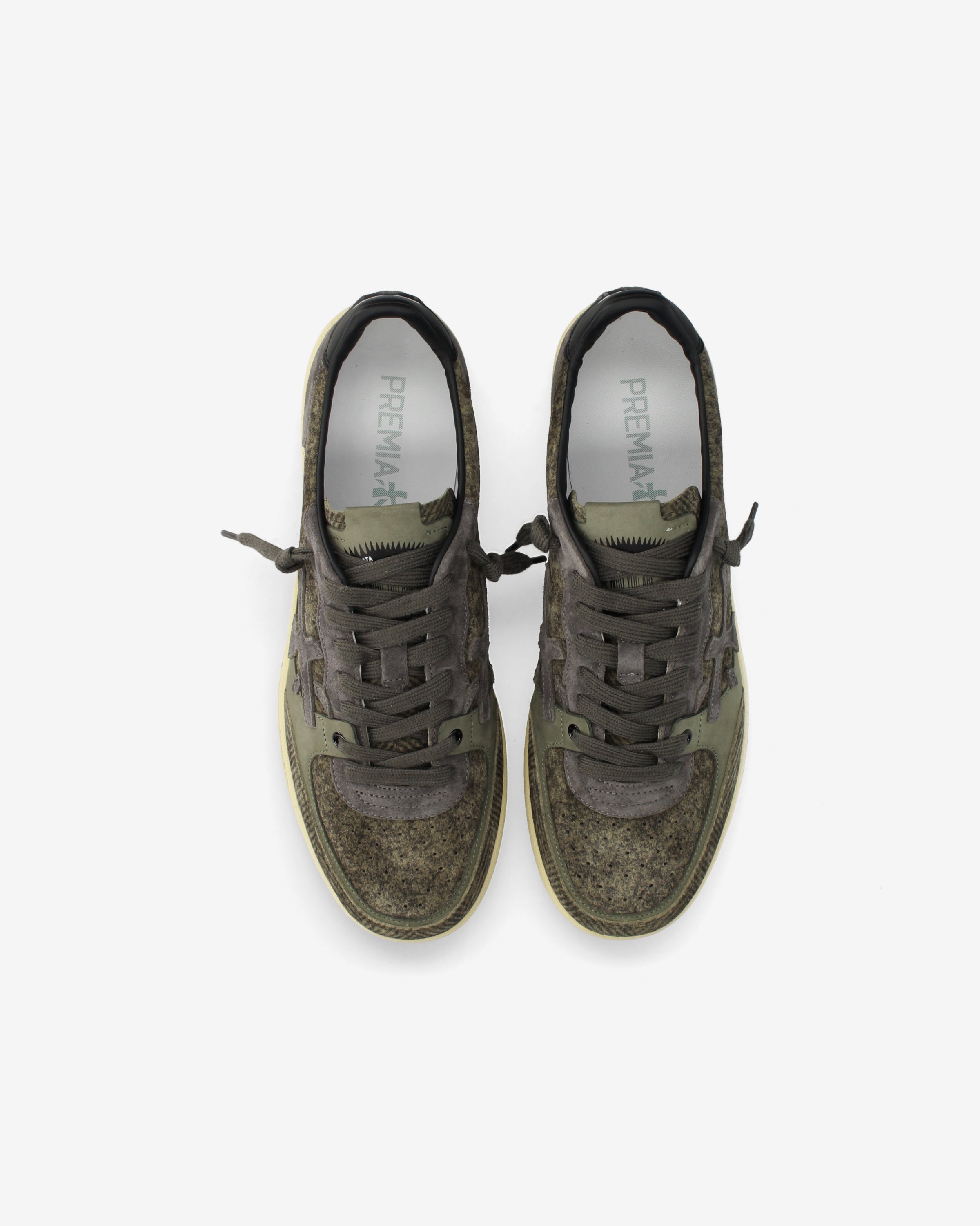 premiata-bskt-clay-8442-skate-sneaker-suede-military-gr-n-grau image 6