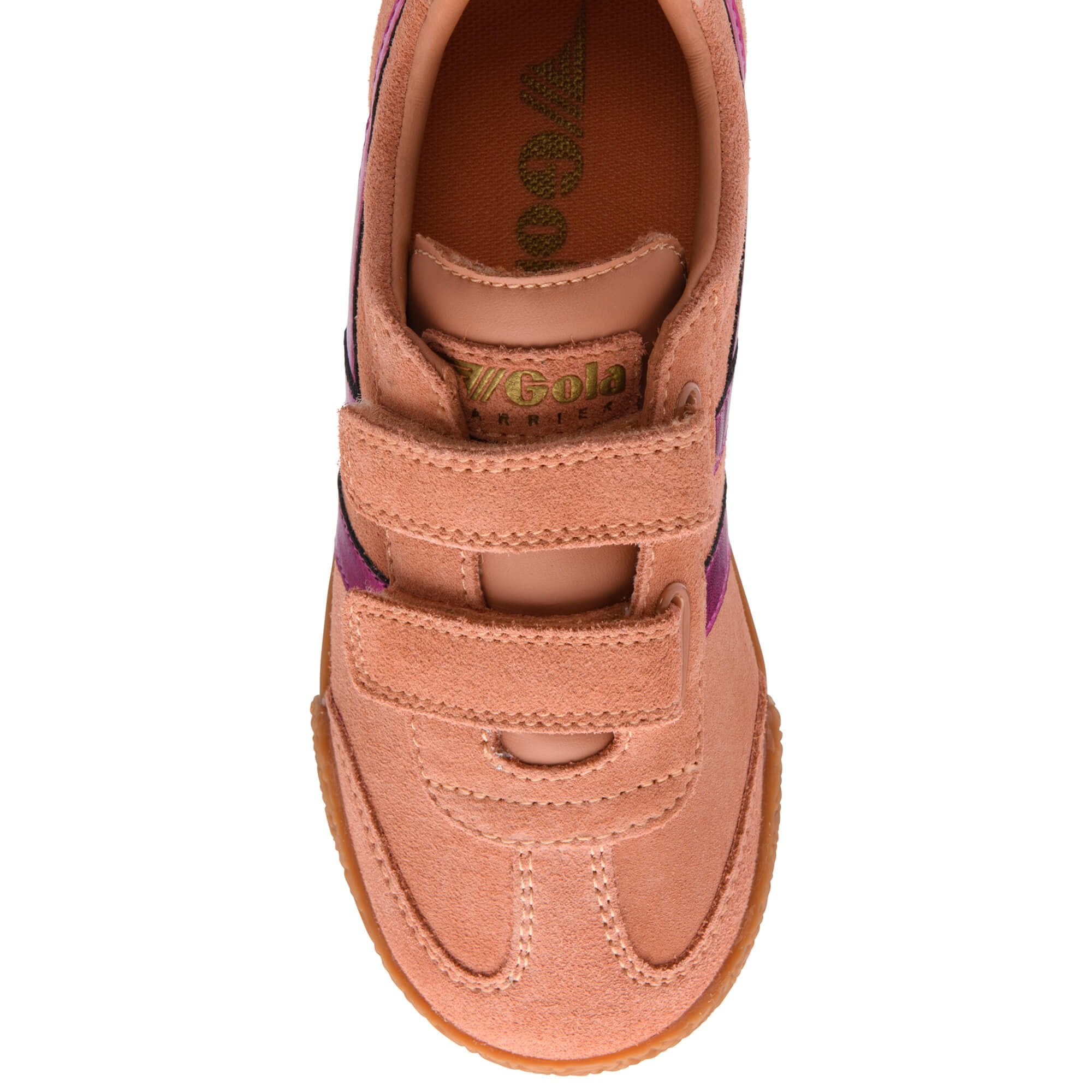 gola-harrier-glitzer-strap-kinder-sneaker-terrakotta image 5