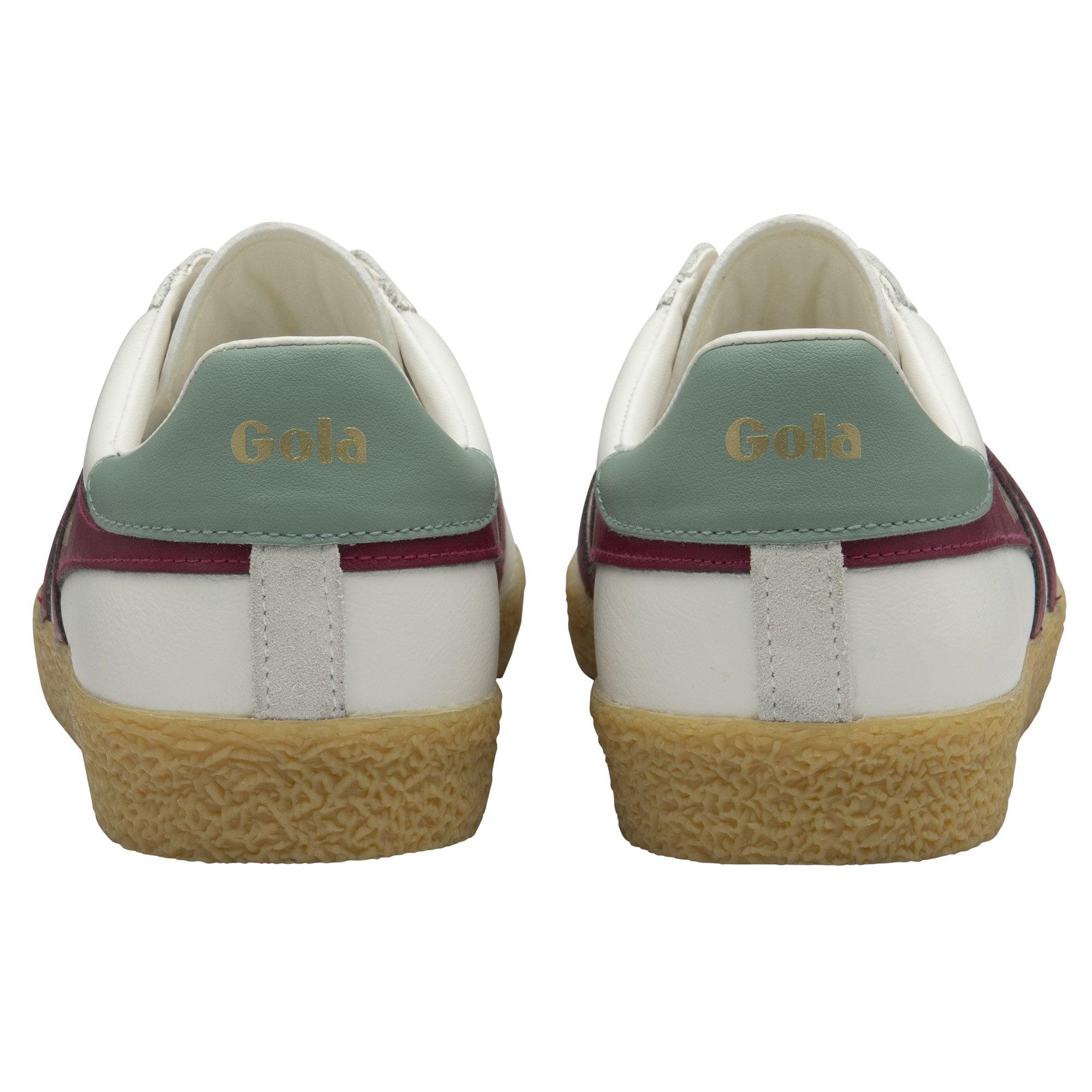 gola-medallist-leder-damen-sneaker-wei-kirschrot-gr-n-gold image 4