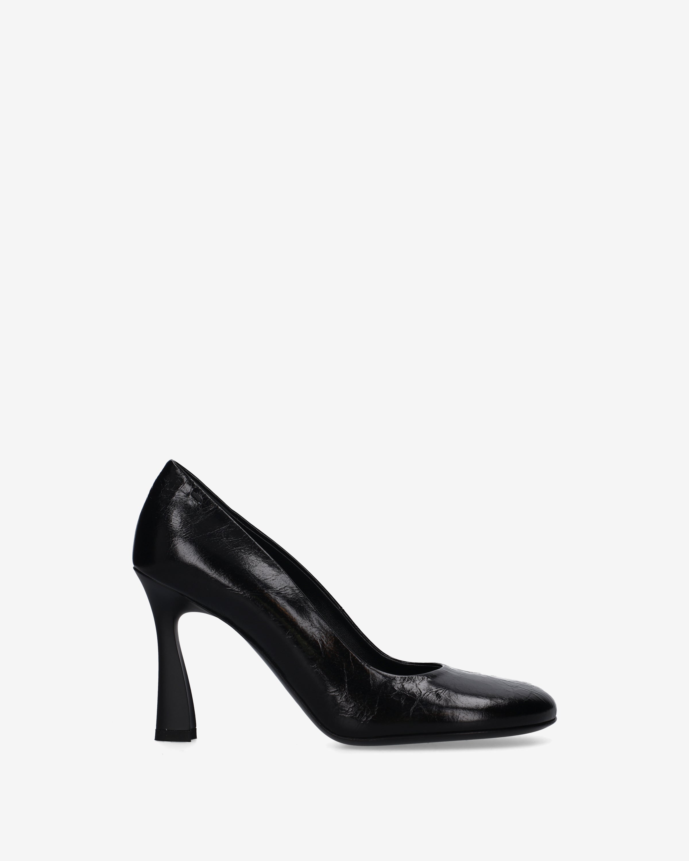 premiata-d-collet-pumps-damen-schwarz-leder-mit-skulpturalem-absatz image 1