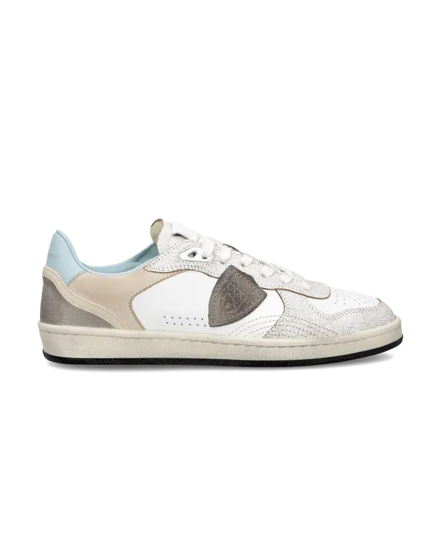 philippe-model-pgal-herren-sneaker-wei-hellblau image 1