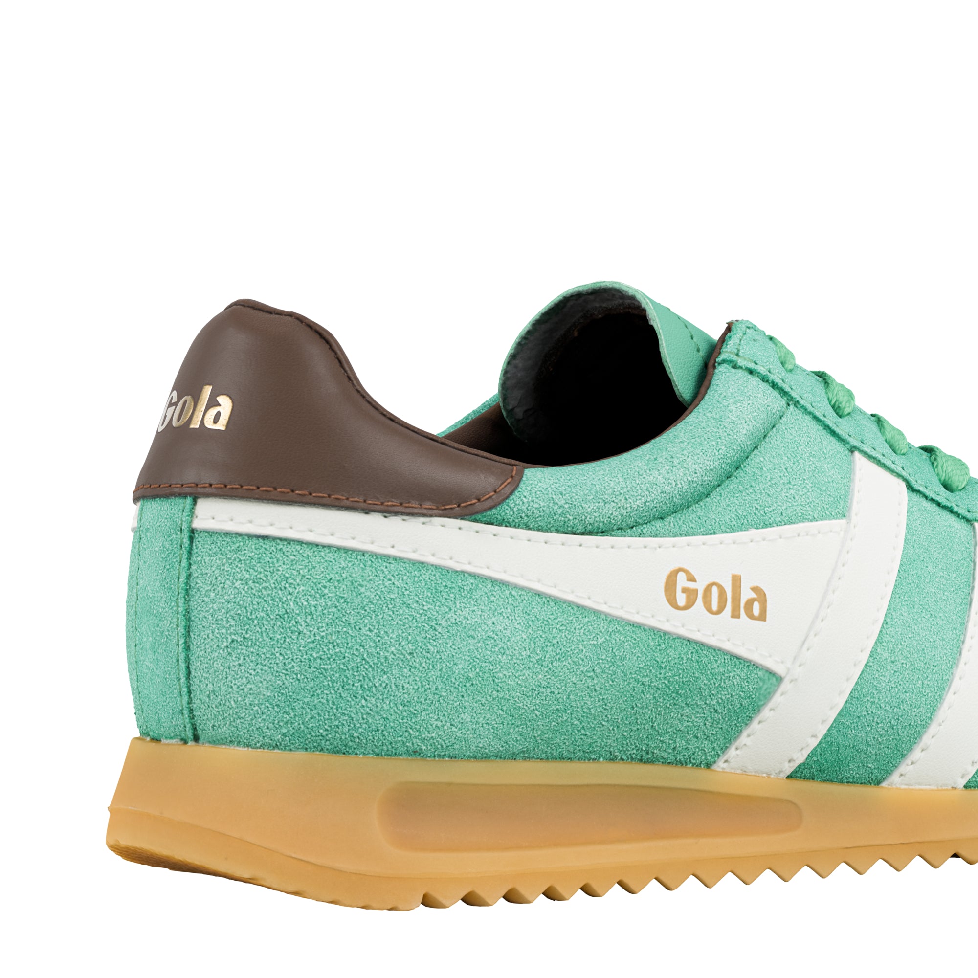 gola-torpedo-damen-sneaker-jade-cremewei-dunkelbraun image 6