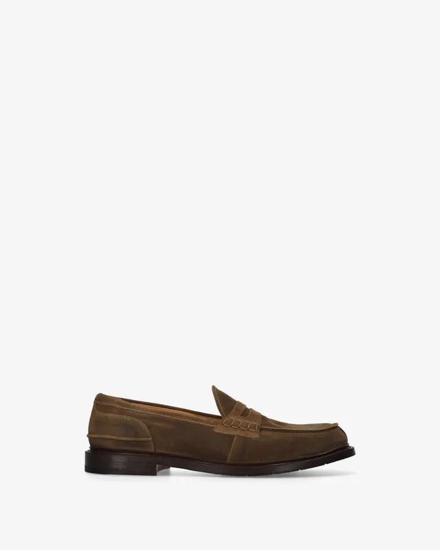 premiata-mocassino-suede-fango-herren-penny-loafer image 1