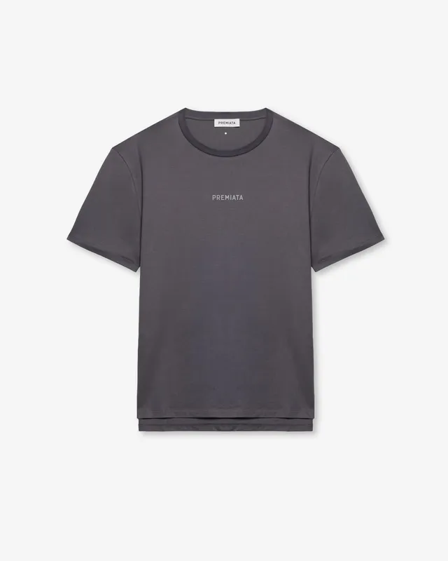 premiata-t-shirt-logo-essential-iron-herren image 1