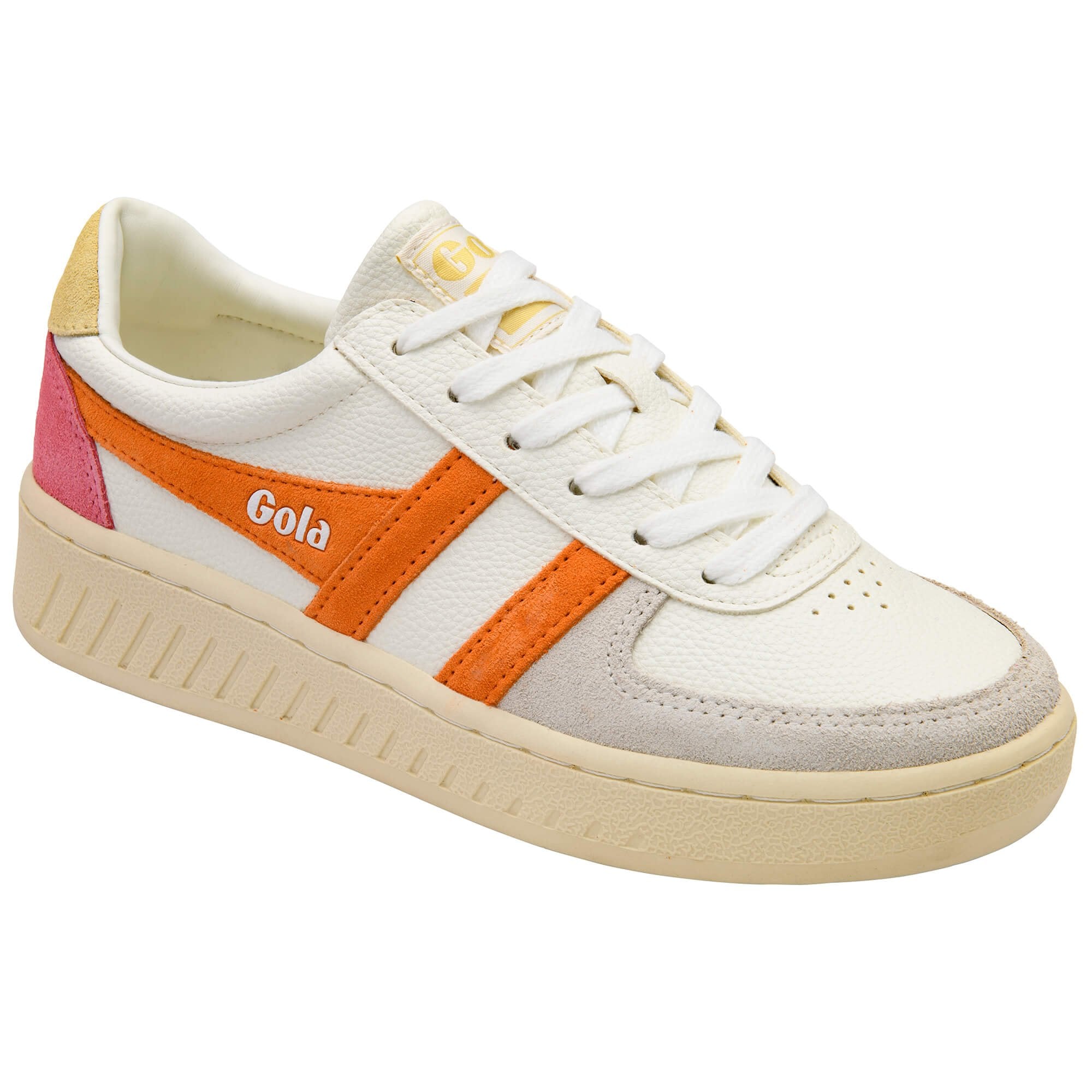 gola-grandslam-trident-sneaker-f-r-damen-wei-aprikose-buttermilch image 2