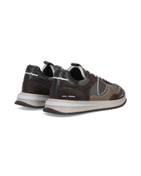 philippe-model-olympique-sneaker-herren-braun-schwarz-grau image 2