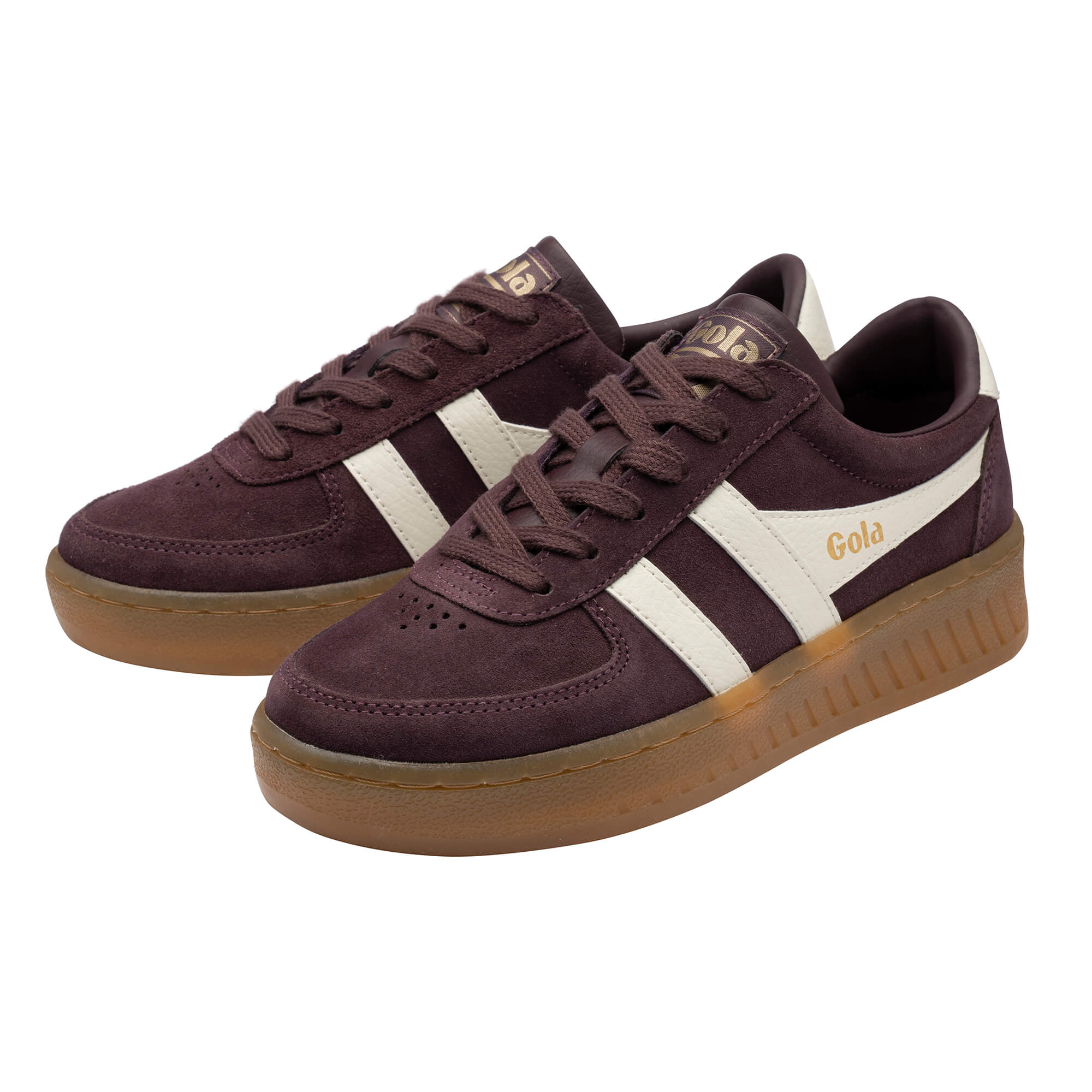 gola-grandslam-wildleder-sneaker-damen-cocoa-off-white image 3