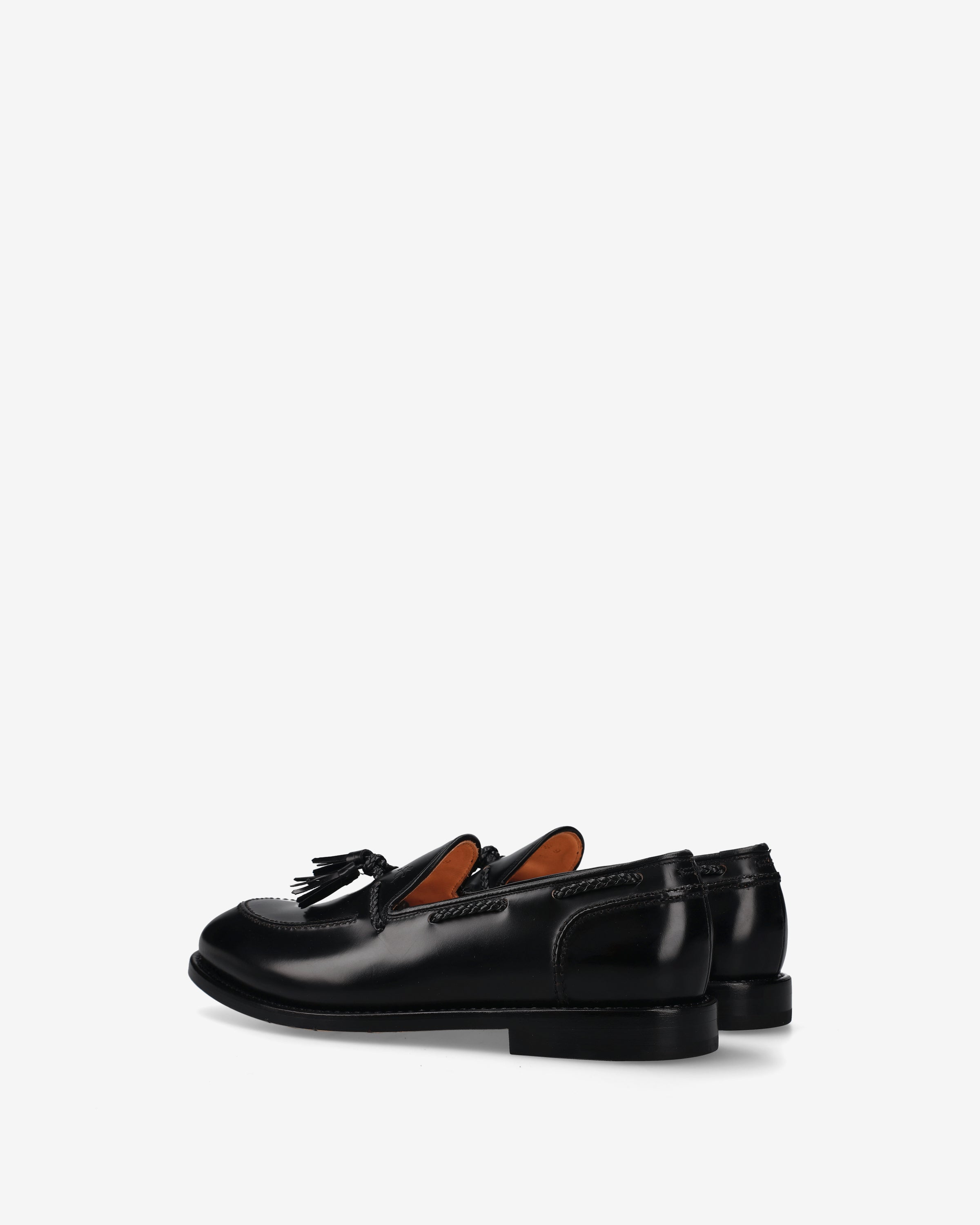 premiata-loafer-herren-leder-mit-quasten-schwarz image 5