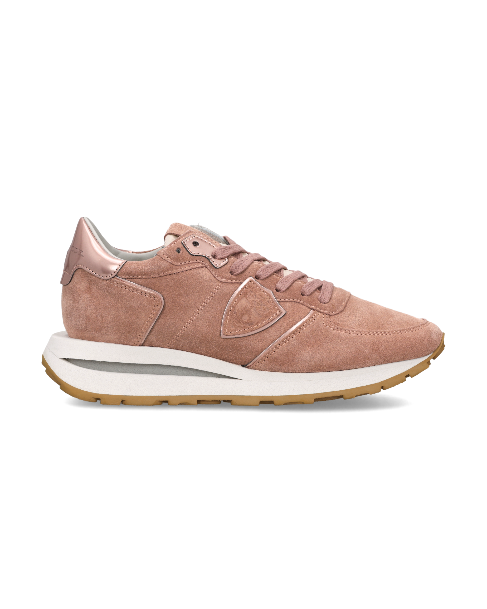 philippe-model-tropez-haute-sneaker-damen-altrosa-metallic image 1