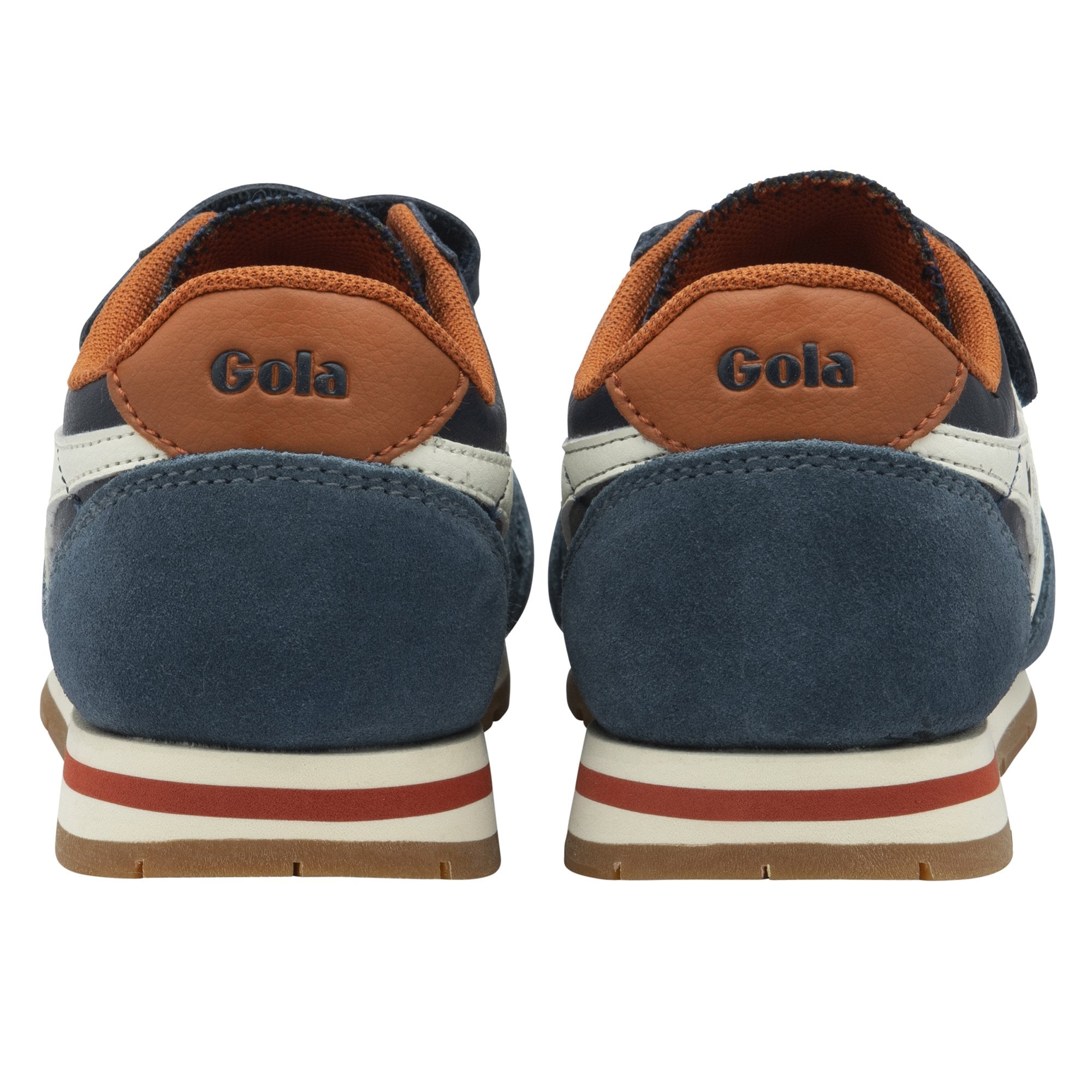 gola-daytona-pure-strap-sneaker-f-r-kinder-klett-in-marine-t-rkis-cremewei image 4