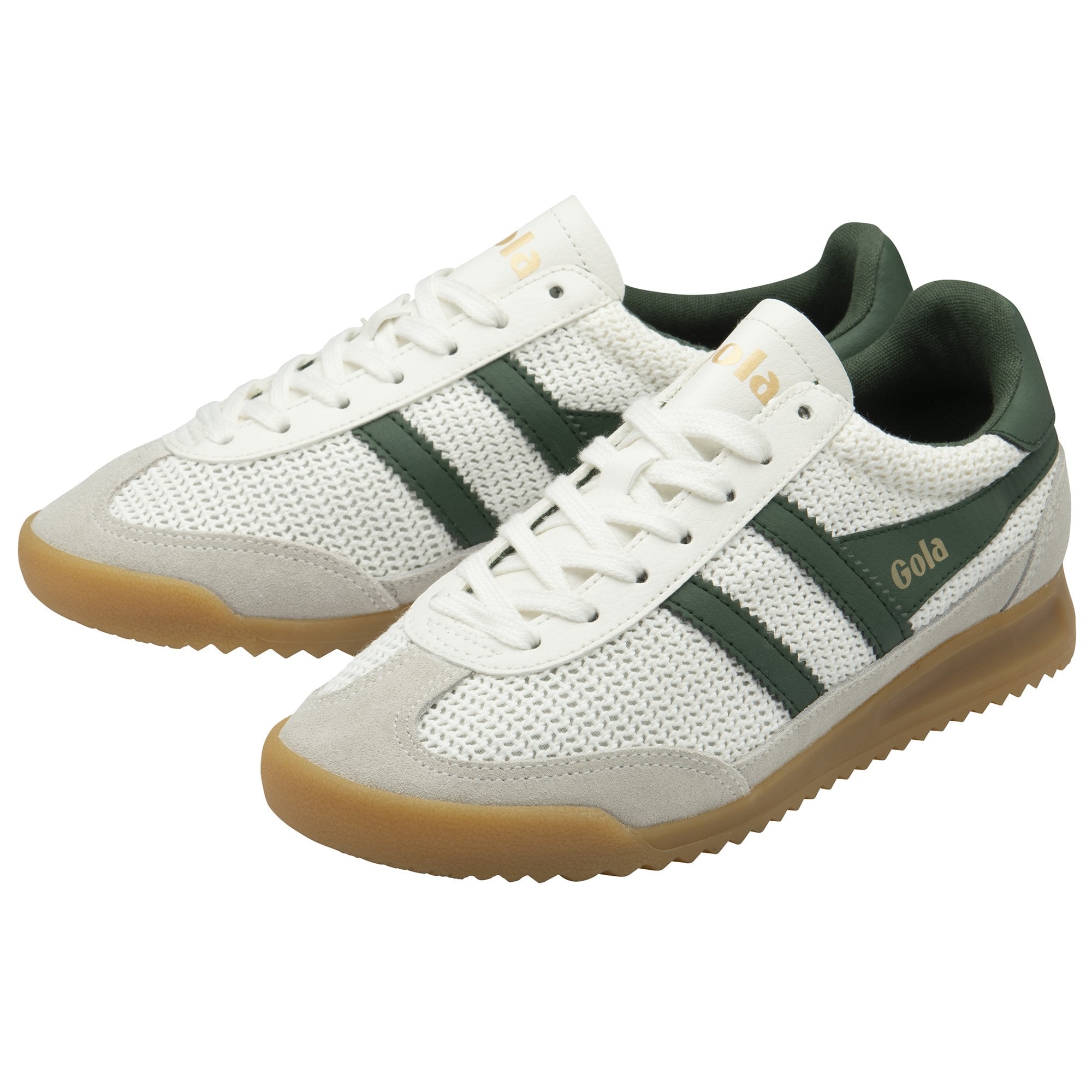 gola-tornado-zephyr-sneaker-f-r-damen-cremewei-evergreen image 3