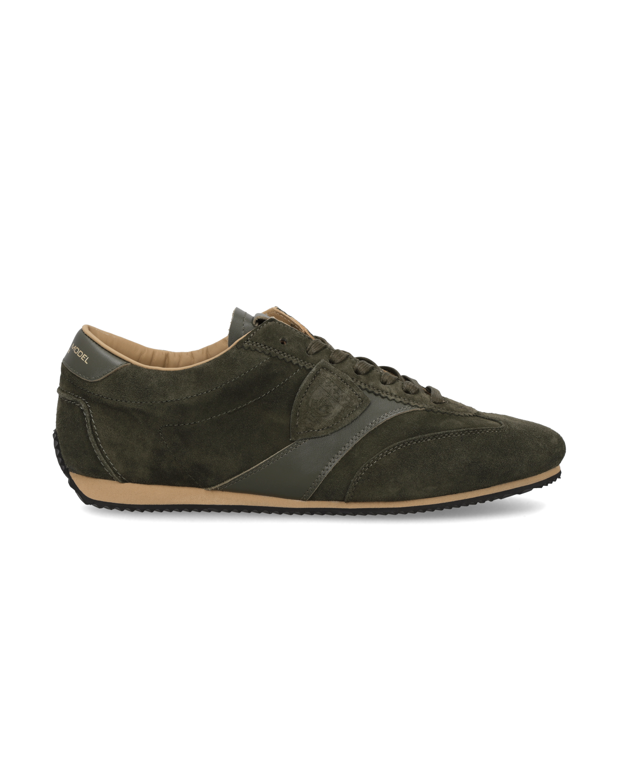 philippe-model-planche-herren-sneaker-vert-militaire image 1
