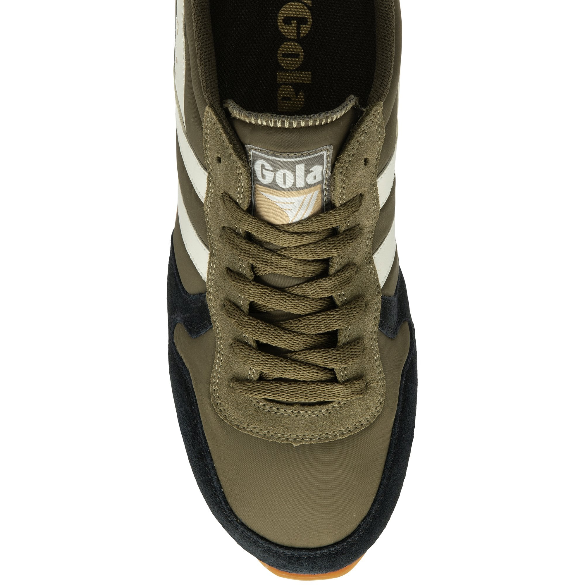 gola-daytona-herren-sneaker-khaki-schwarz-cremewei image 5