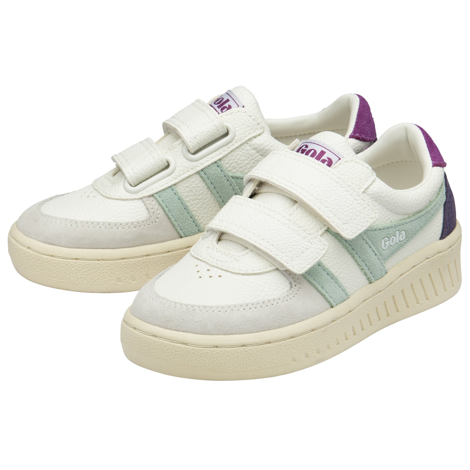gola-grandslam-trident-strap-kinder-sneaker-wei-surfblau image 3