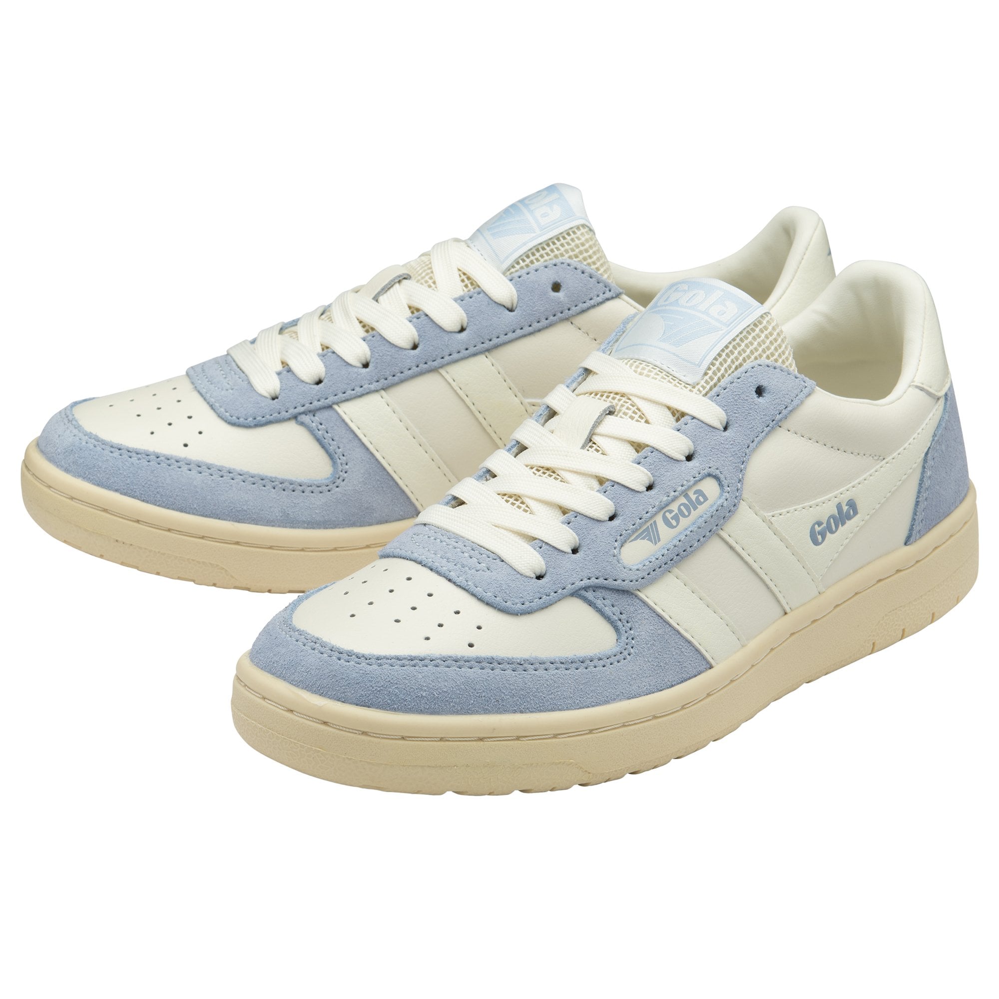 gola-hawk-89-damen-sneaker-court-hellblau-retro image 3