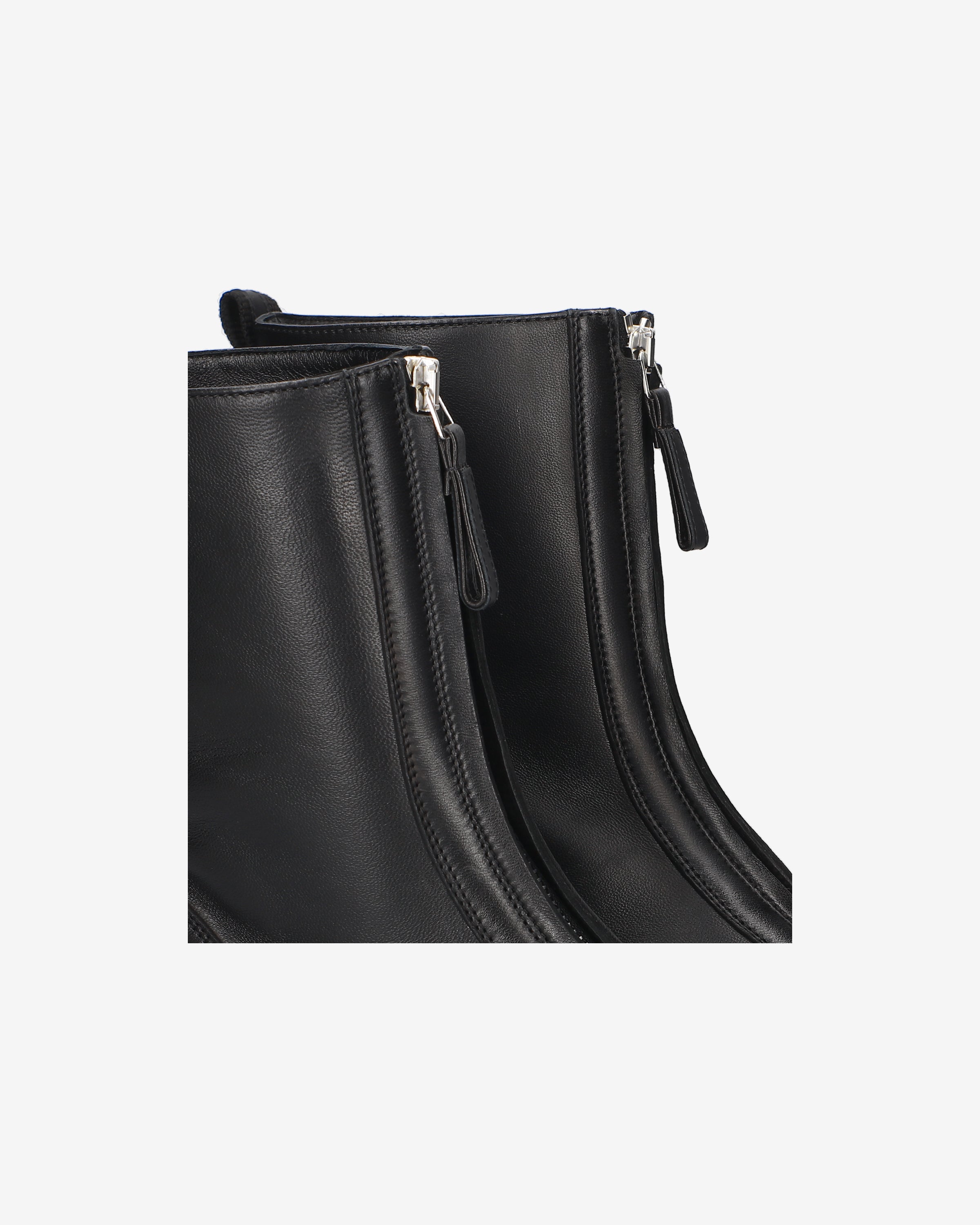 premiata-stivaletti-pelle-nera-damen-stiefeletten image 6