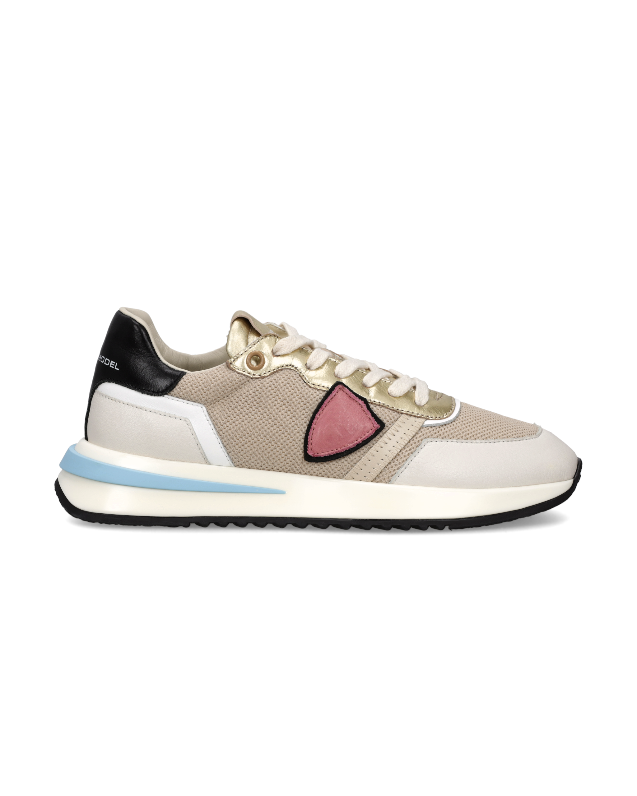 philippe-model-tropez-2-1-damen-sneaker-sand-gold-fuchsia image 1