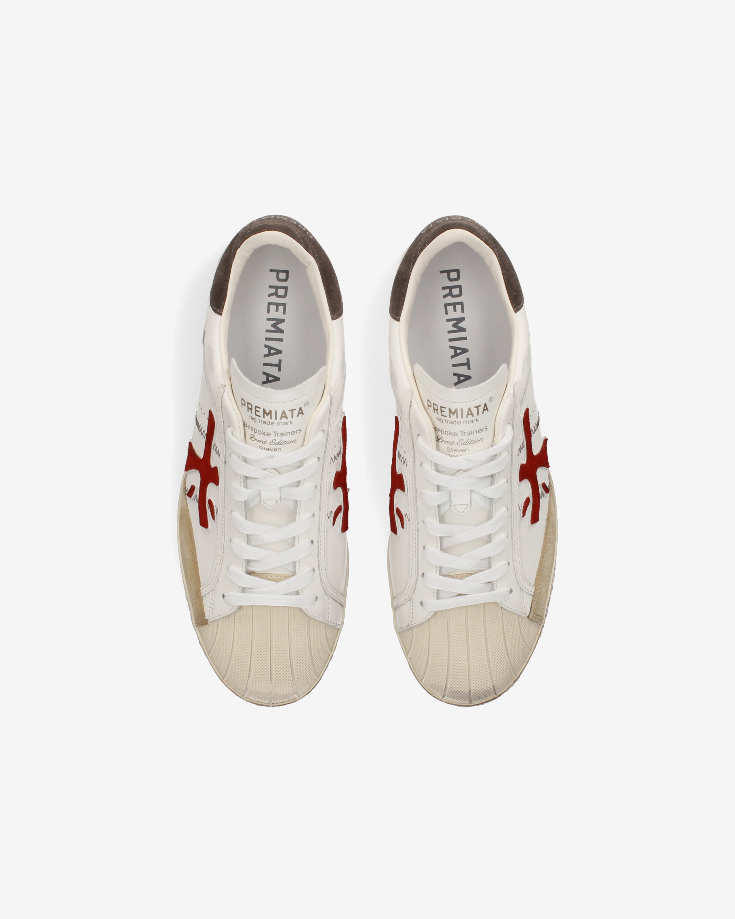 premiata-steven-8044-sneaker-creme-wei-herren image 6