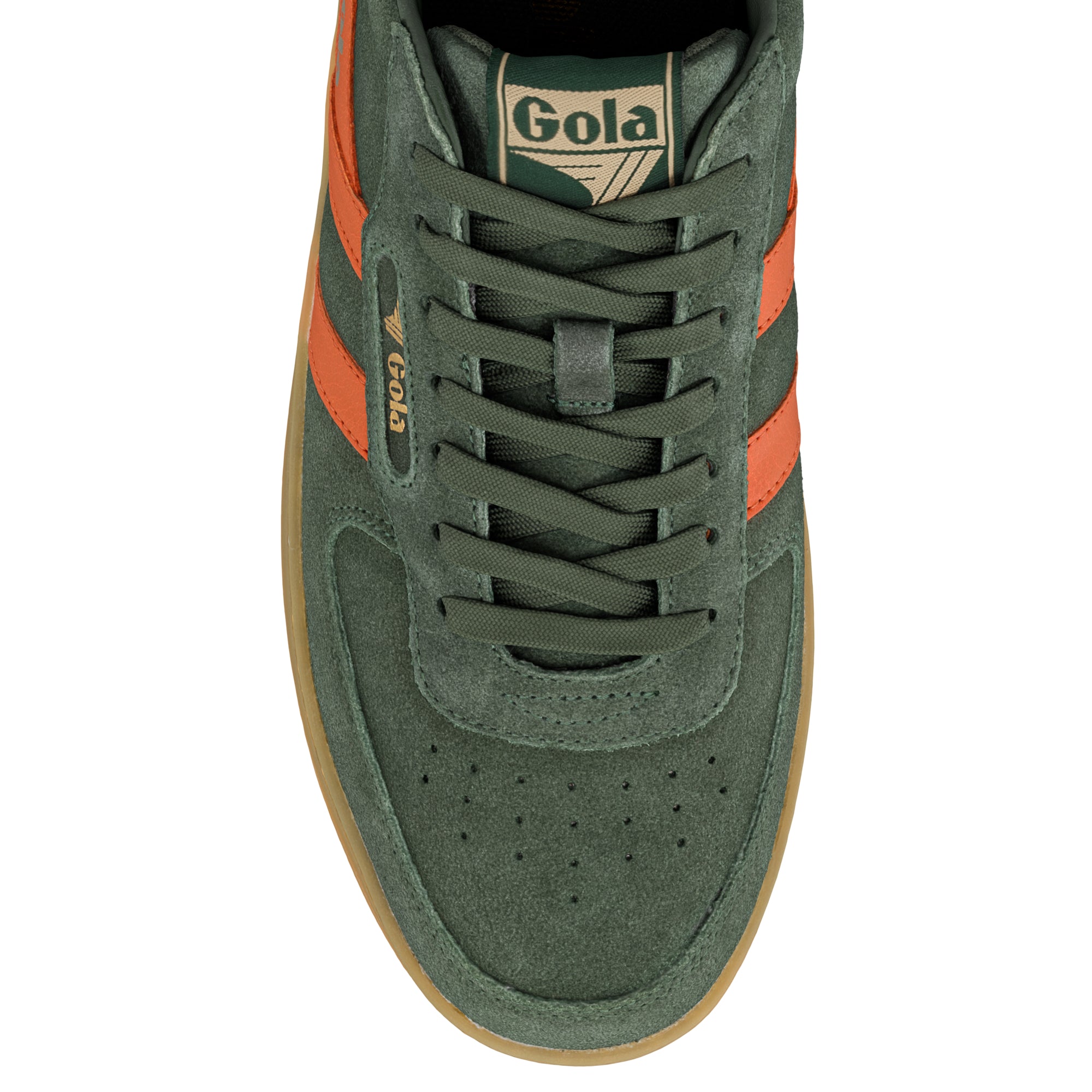 gola-hawk-suede-86-sneaker-f-r-herren-dunkelkhaki image 4