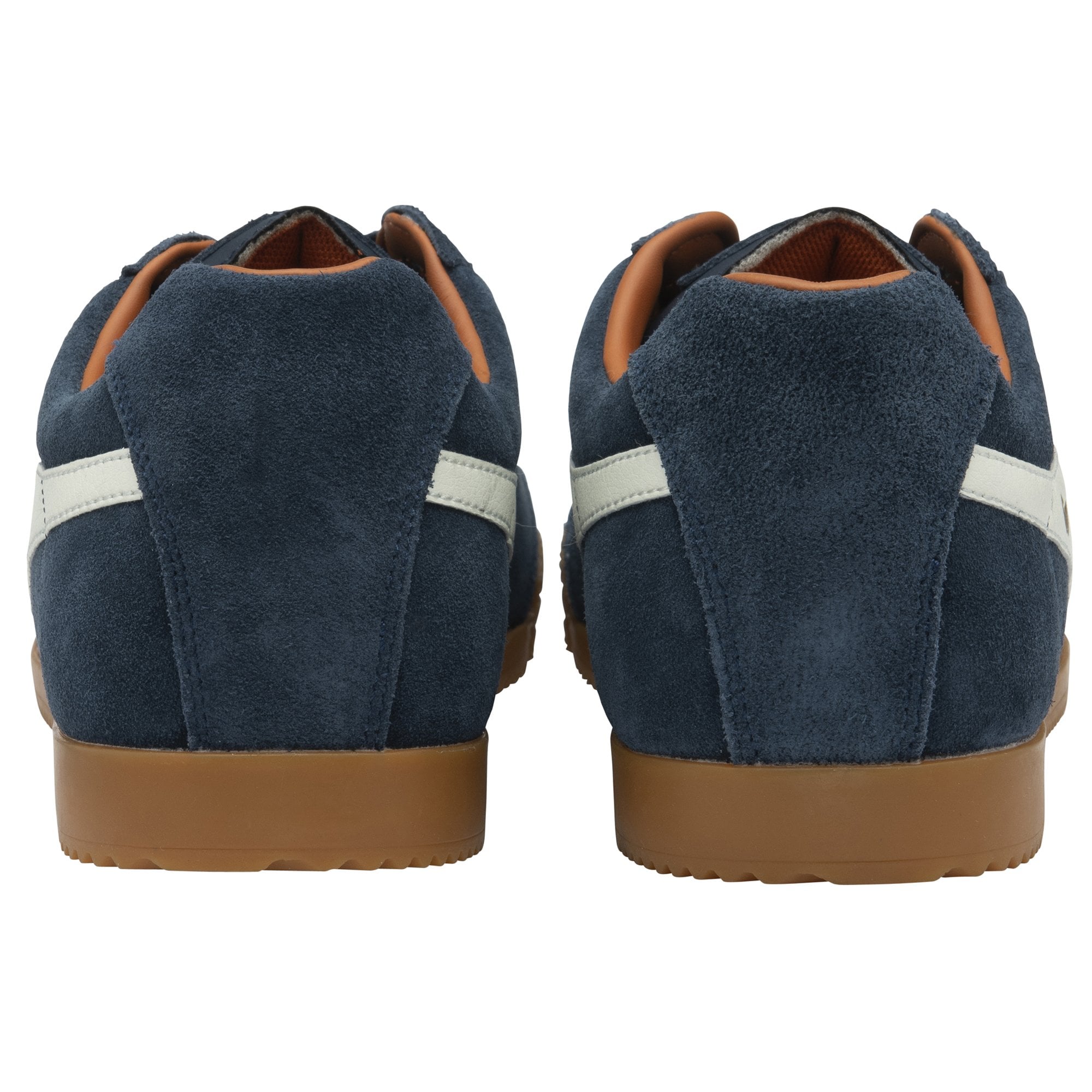 gola-harrier-herren-sneaker-schwarzes-wildleder-creme-fl-gel image 4