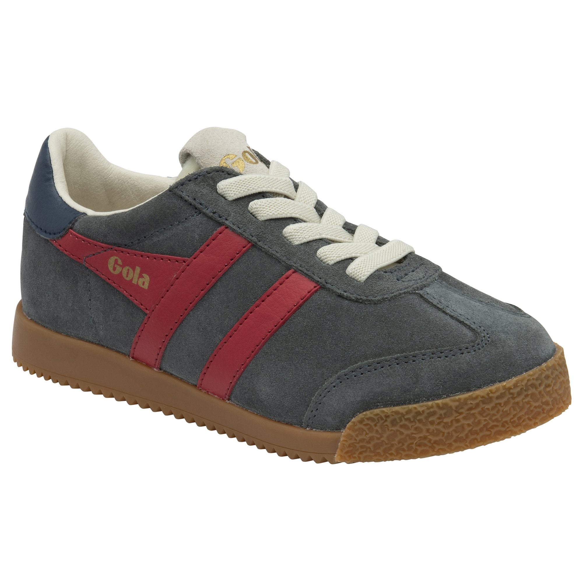 gola-elan-kinder-sneaker-wildleder-dunkelrot image 2