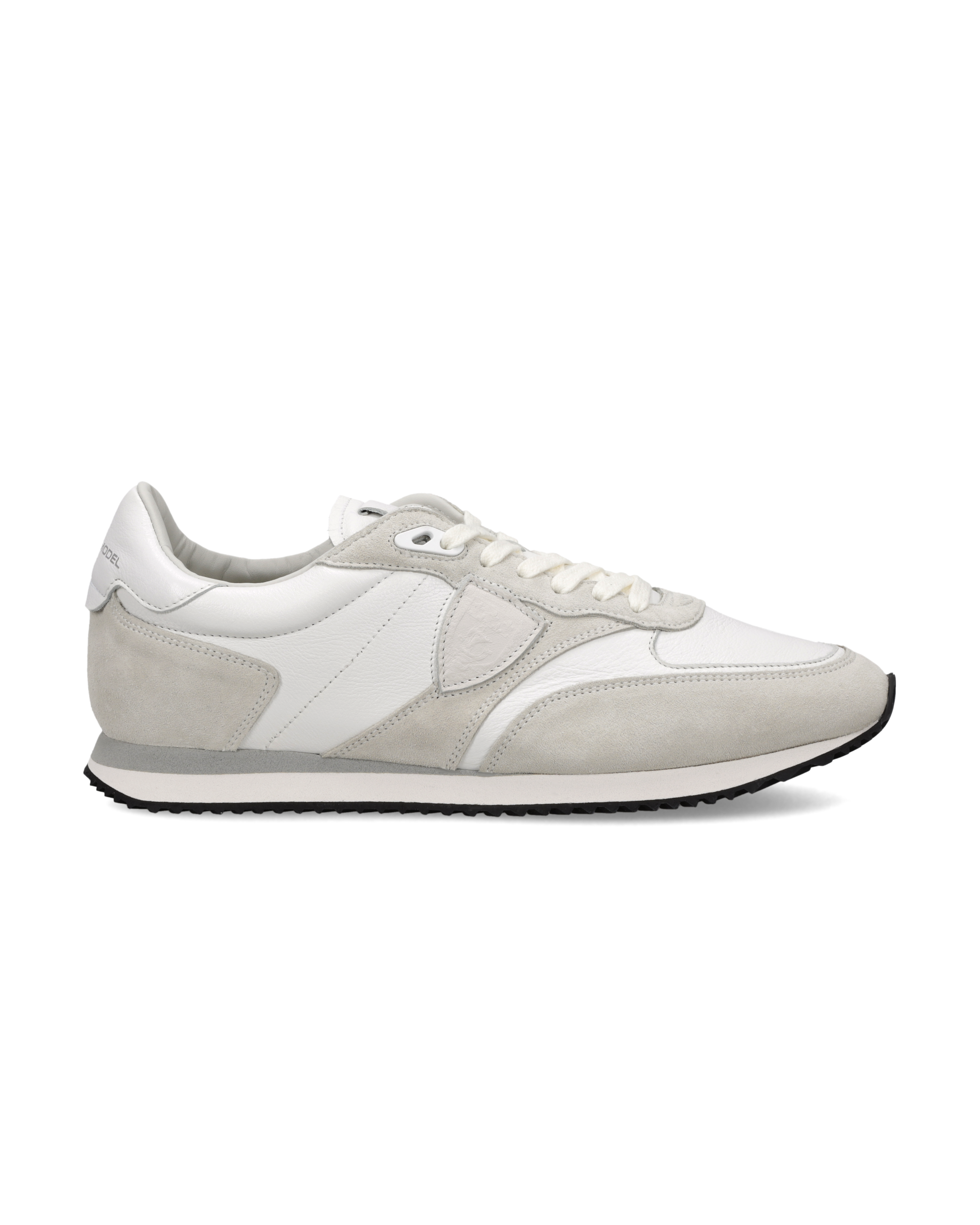 philippe-model-blville-sneaker-herren-wei-grau image 1