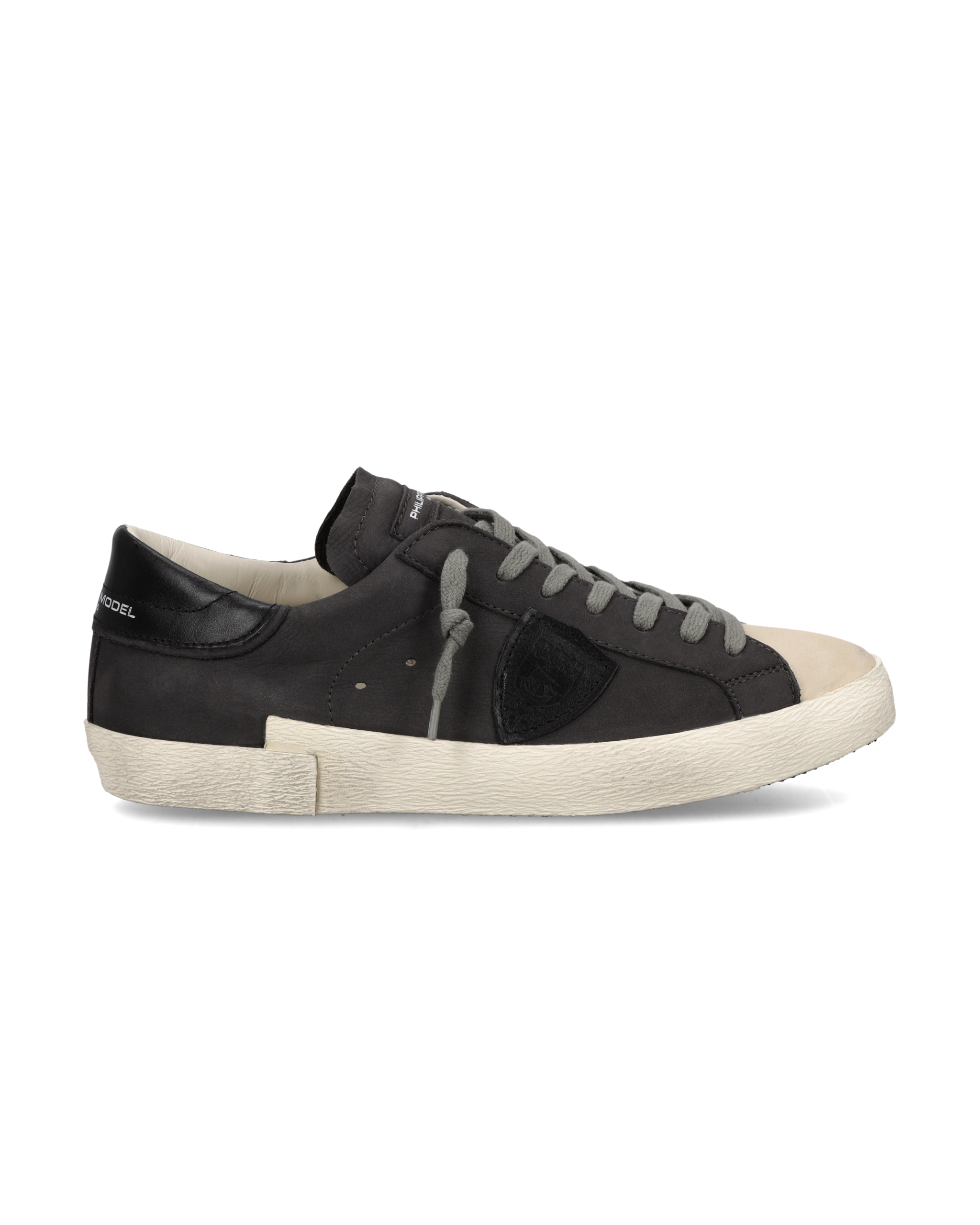philippe-model-prsx-sneaker-herren-anthrazit-beige image 1