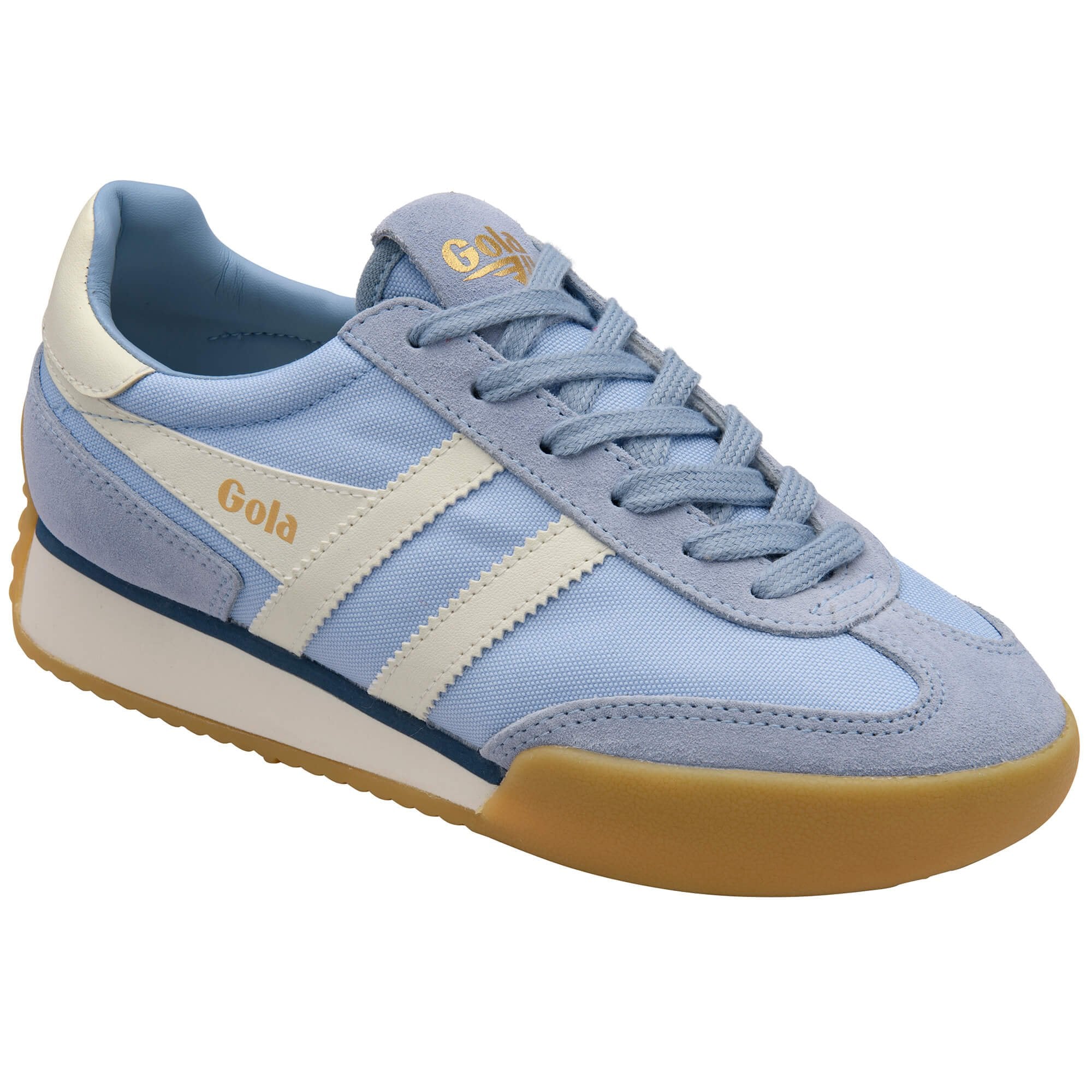 gola-pacer-sneaker-f-r-damen-klassischer-retro-sneaker-mit-materialmix image 2