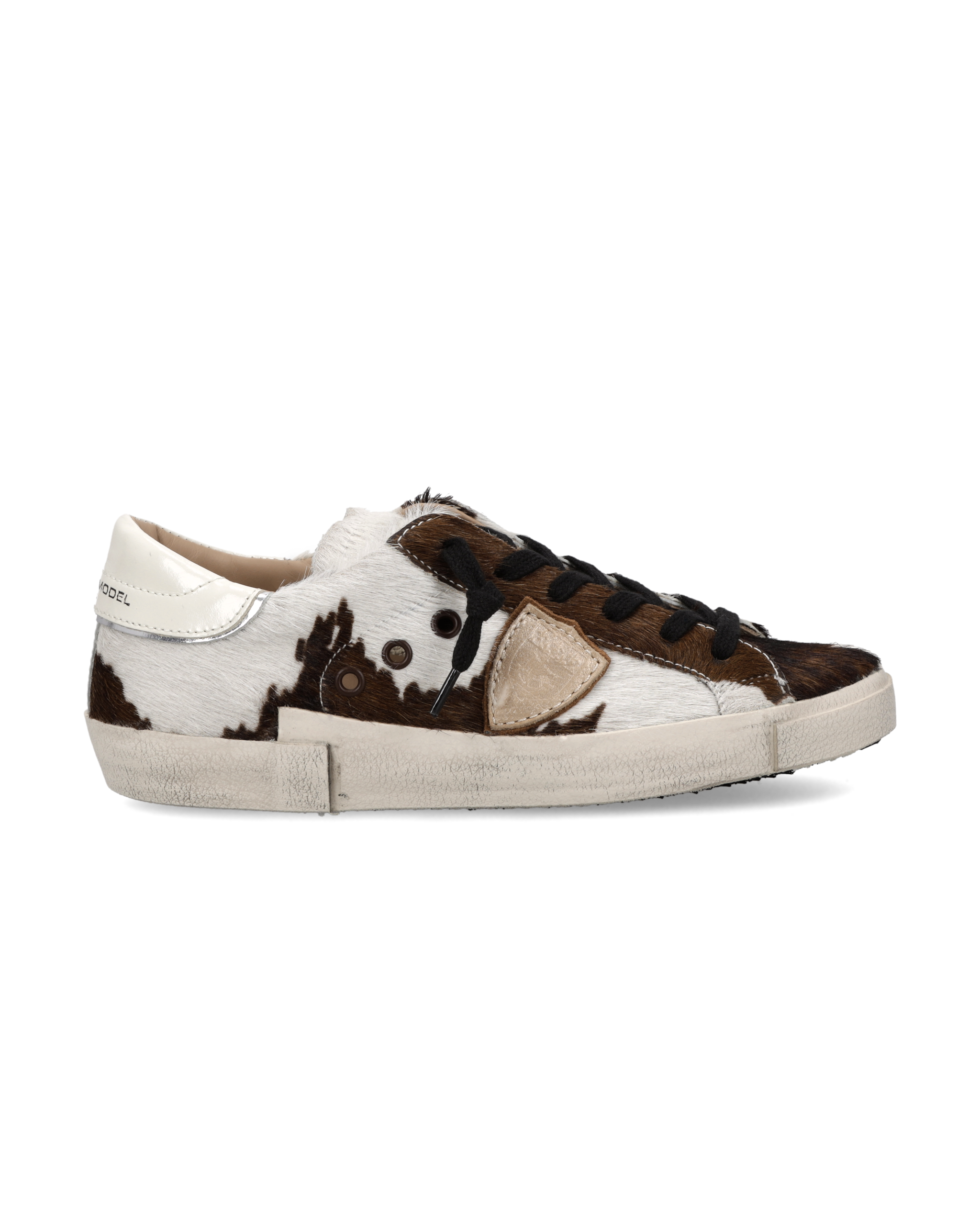 philippe-model-prsx-damen-sneaker-wei-animal-braun image 1