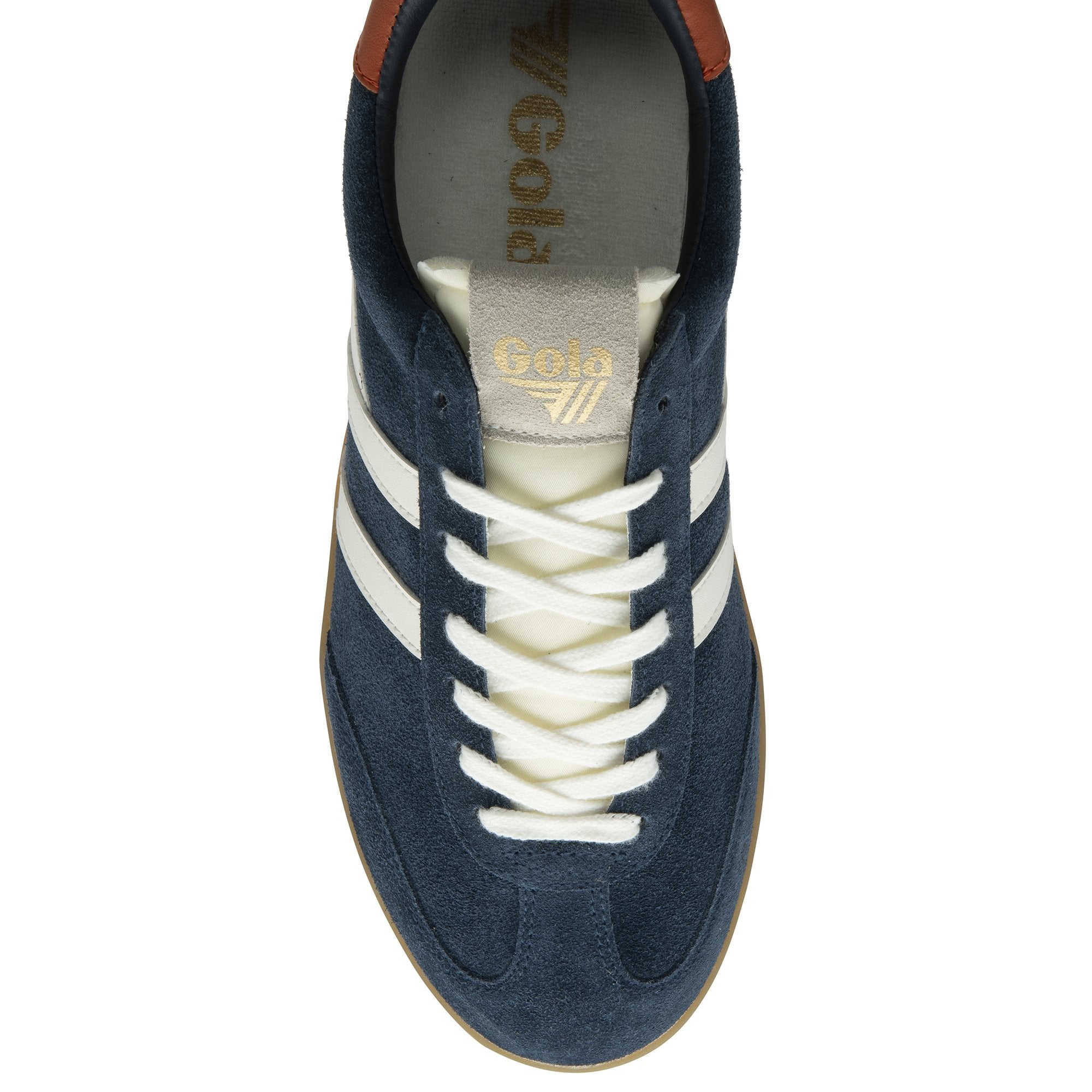 gola-cyclone-sneaker-f-r-herren-marineblau-creme-orange image 5