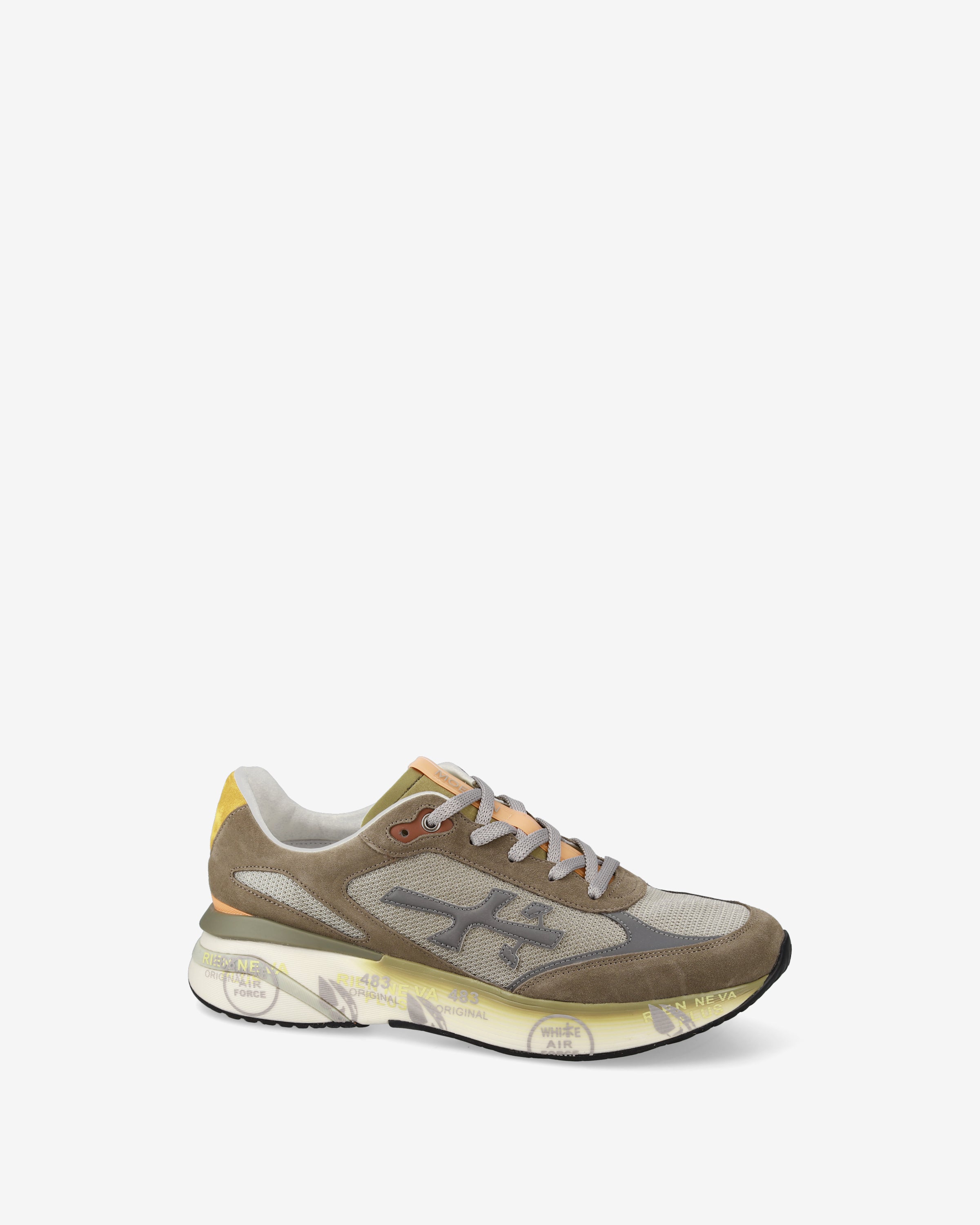 premiata-moerun-7871-sneaker-herren-tortora-multicolor image 4