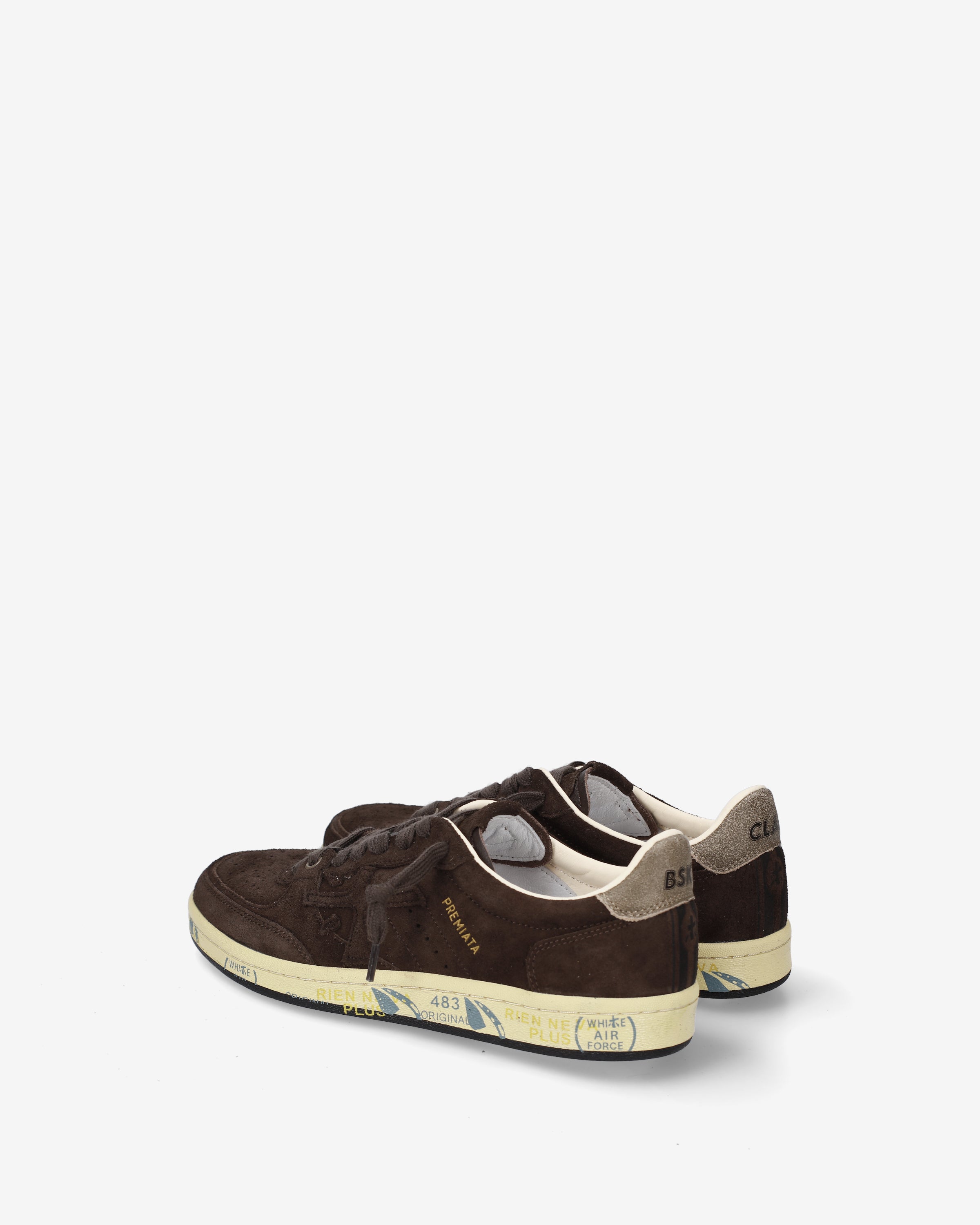 premiata-bskt-clayd-8446-sneaker-dark-brown image 5