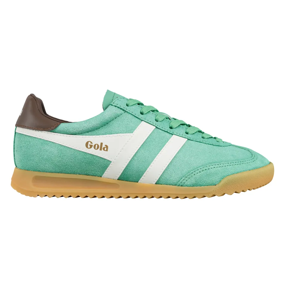 gola-torpedo-damen-sneaker-jade-cremewei-dunkelbraun image 1