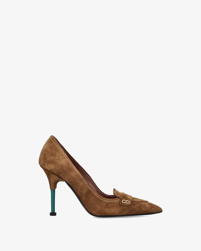 premiata-d-collet-suede-tabacco-10-cm-absatz image 1
