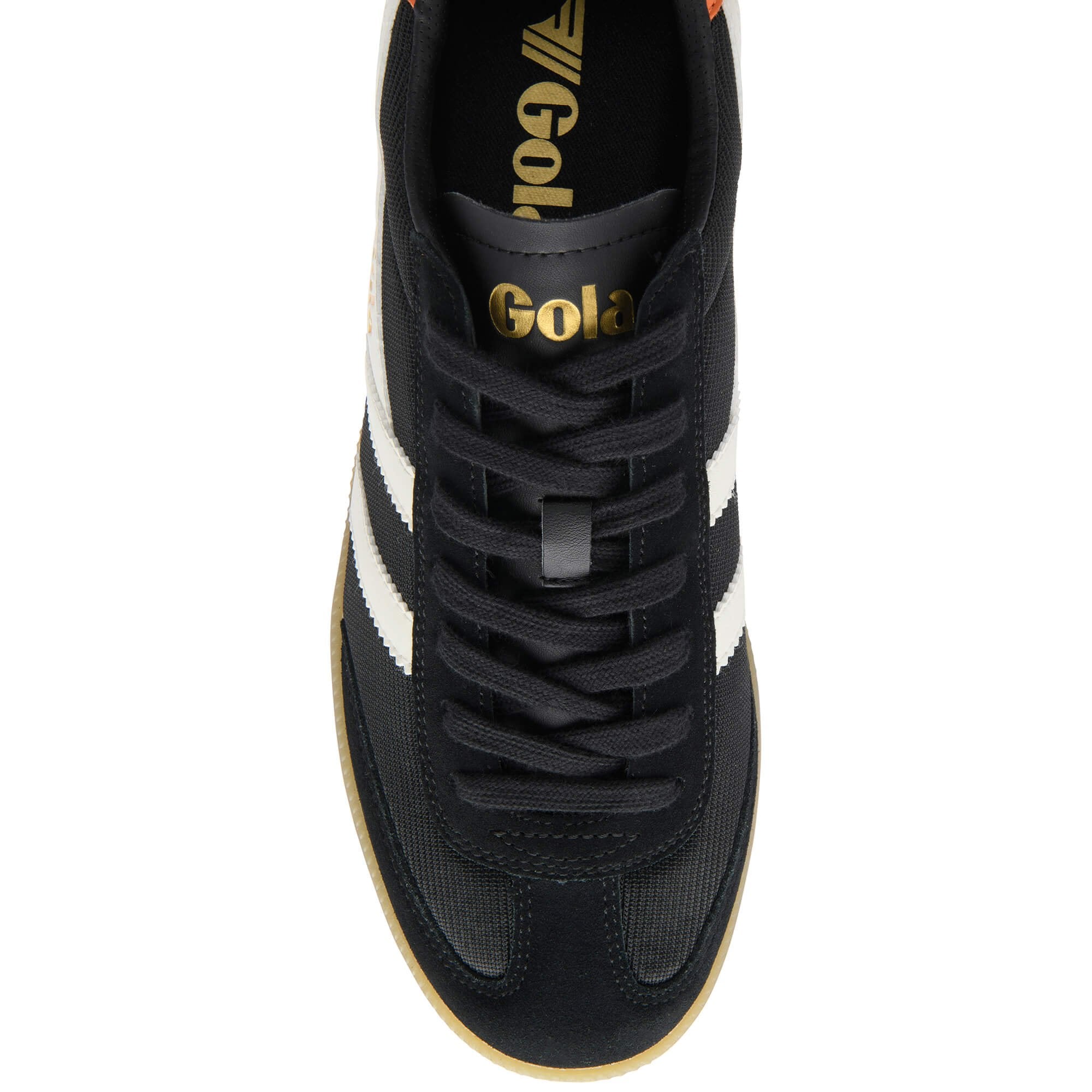 gola-viper-mesh-herren-sneaker-schwarz-orange-archiv-1976 image 5