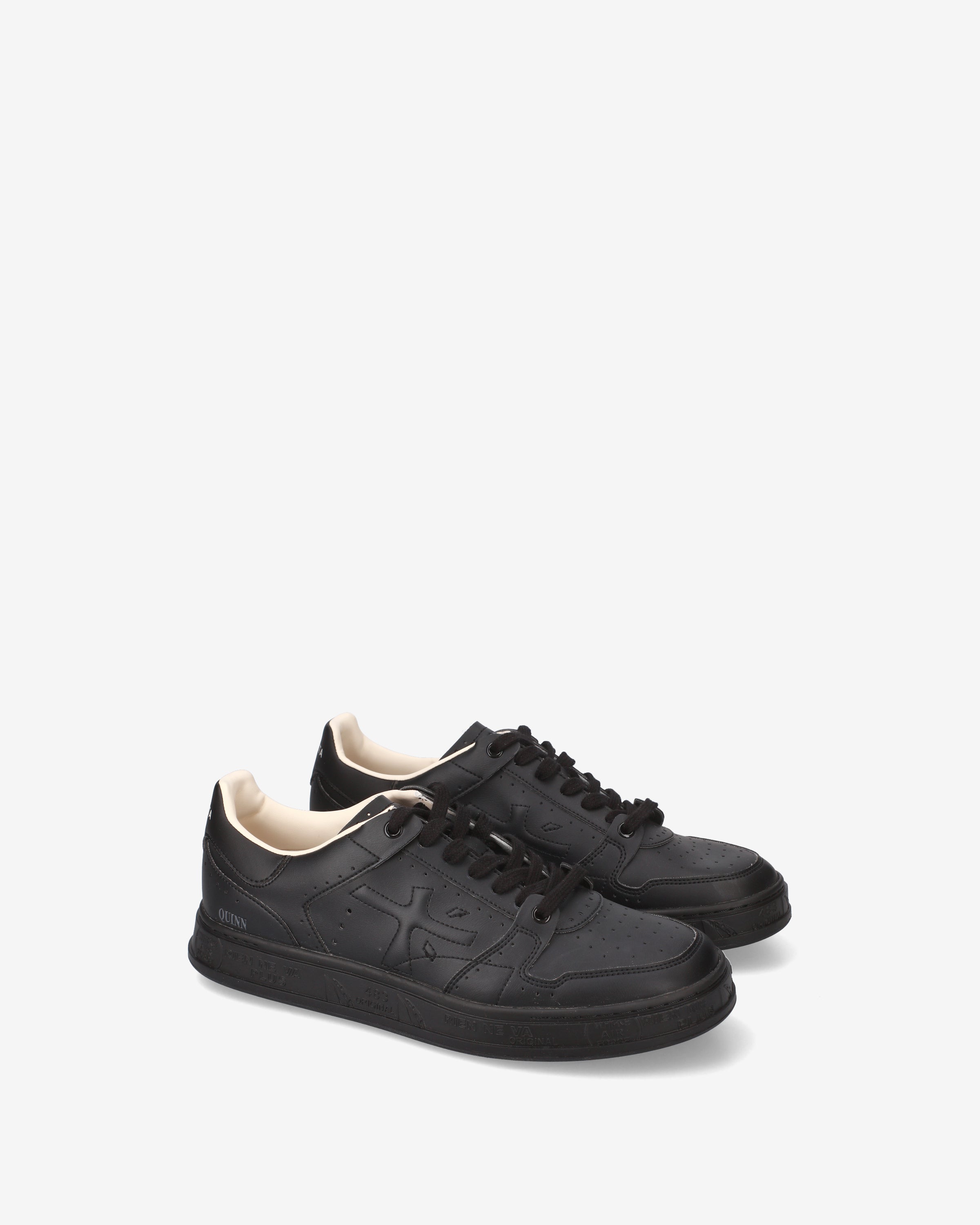 premiata-quinn-7324-sneaker-leder-schwarz-herren image 4