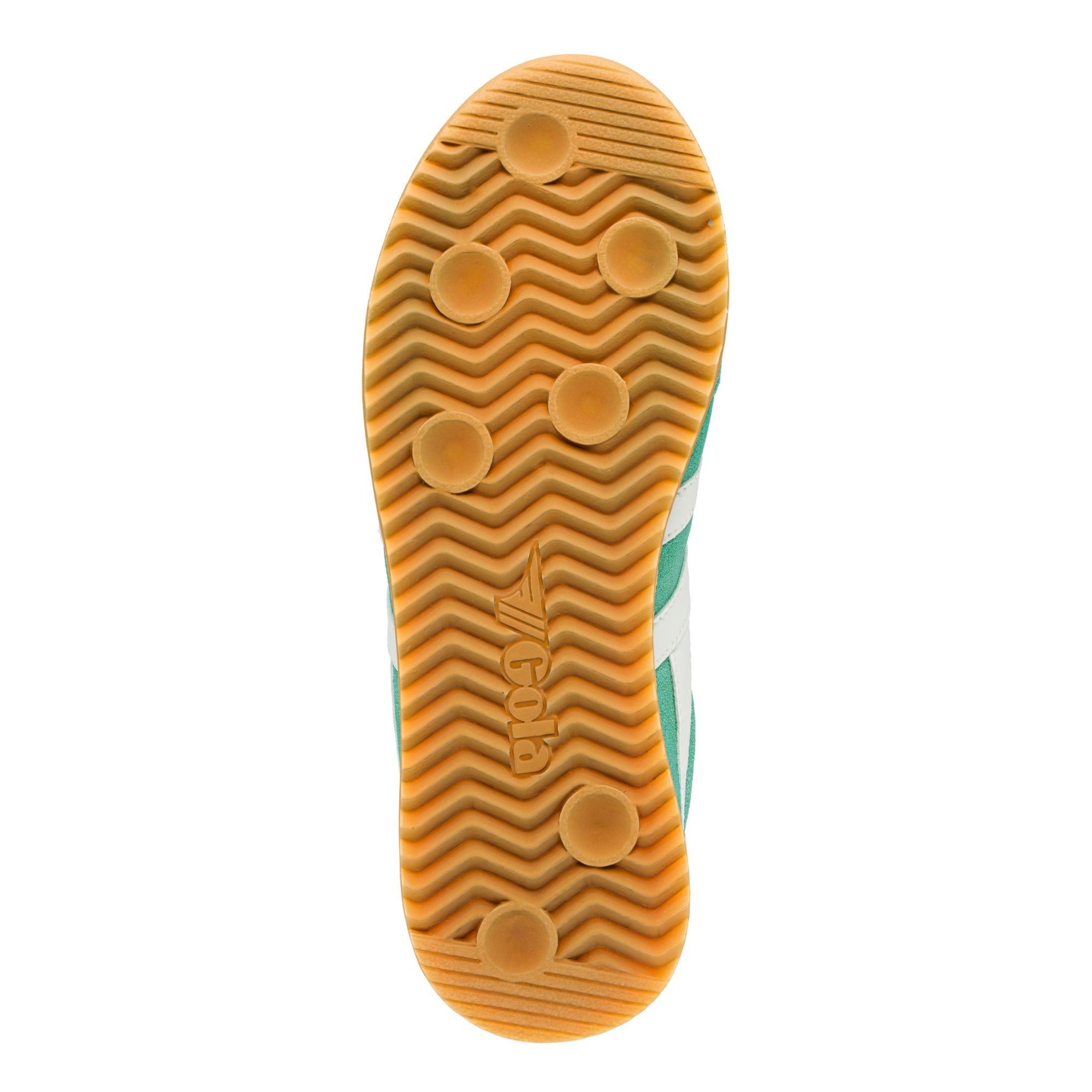 gola-torpedo-damen-sneaker-jade-cremewei-dunkelbraun image 7
