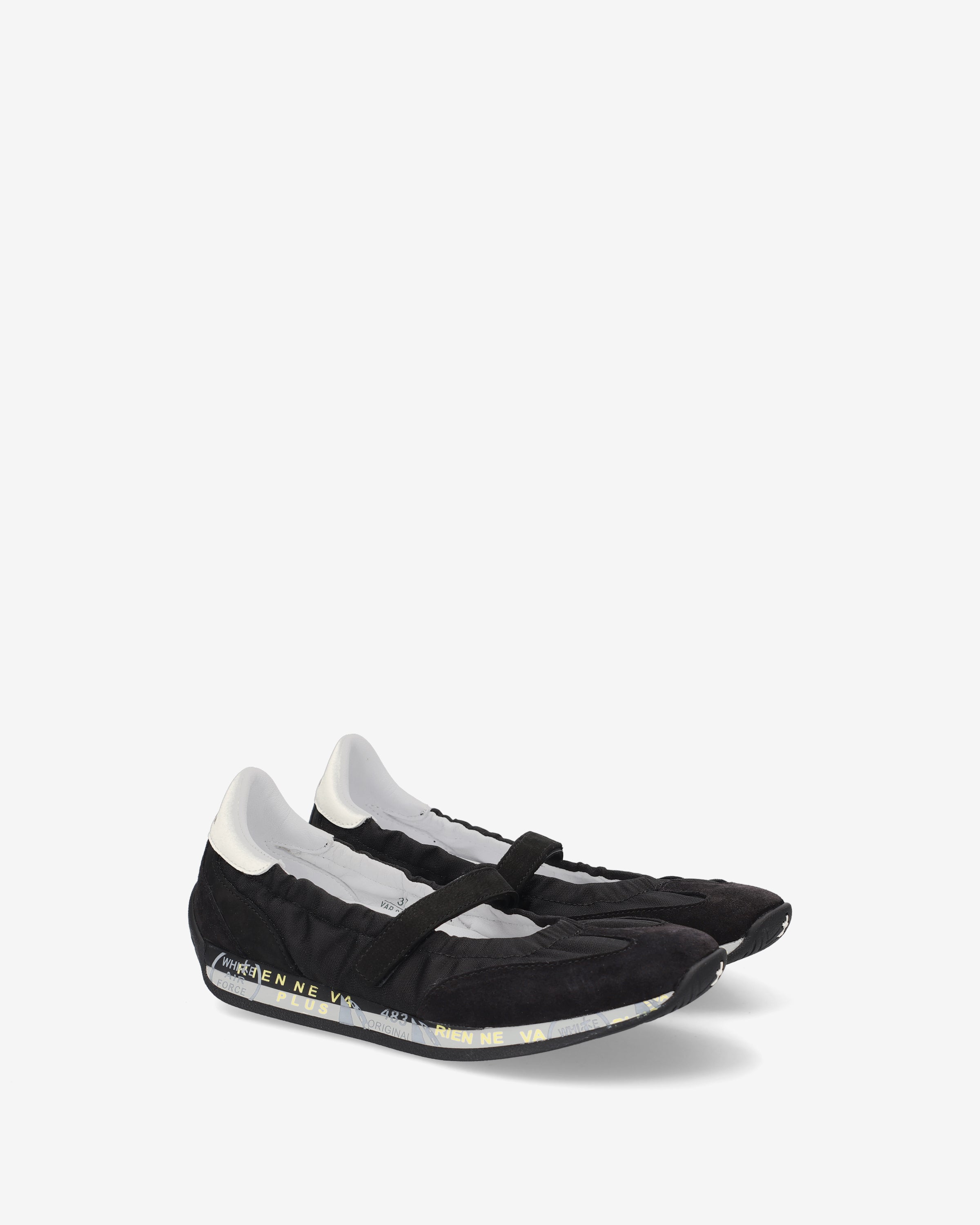 premiata-rina-8306-ballerina-schwarz-panna image 2