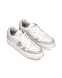 philippe-model-nice-sneaker-damen-wei-mit-steinen image 5