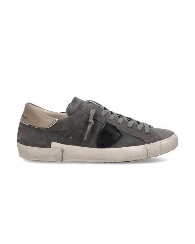 philippe-model-prsx-herren-sneaker-gris-taupe-boue-grau-taupe image 1