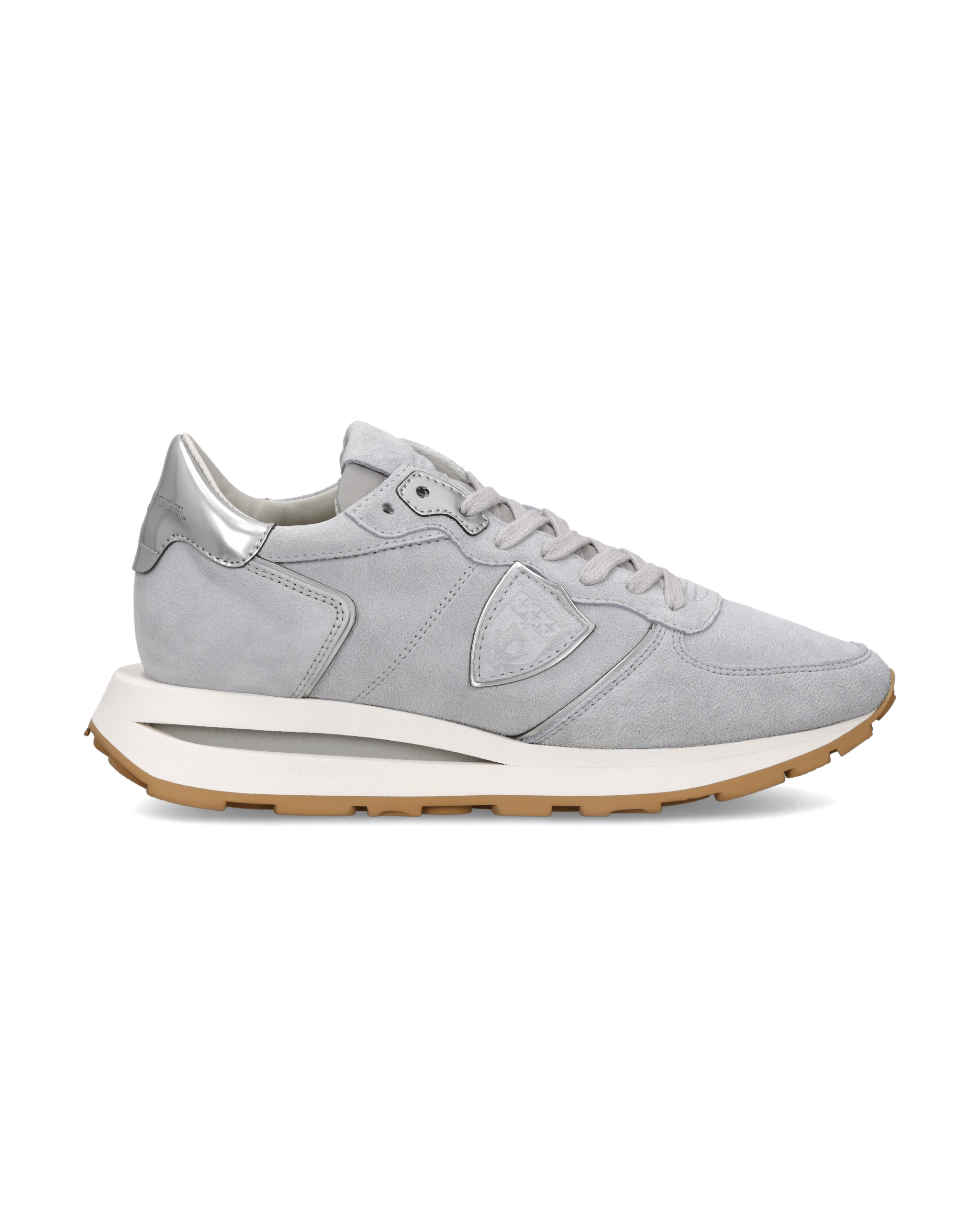 philippe-model-tropez-haute-sneaker-damen-bleu-ciel-metallic image 1