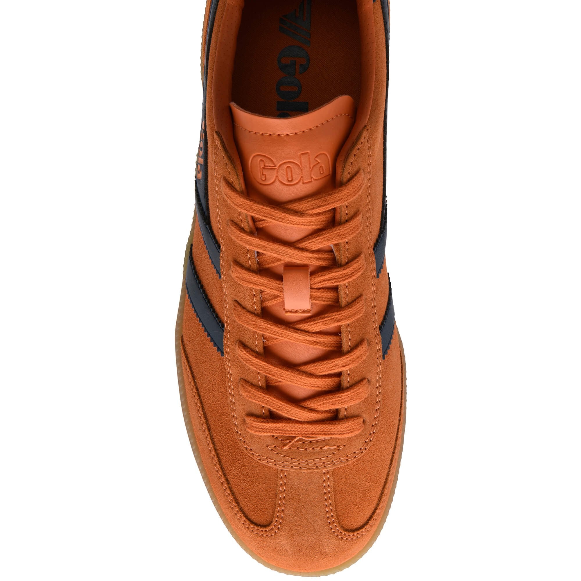 gola-viper-sneaker-herren-orange-wildleder-marineblau image 5
