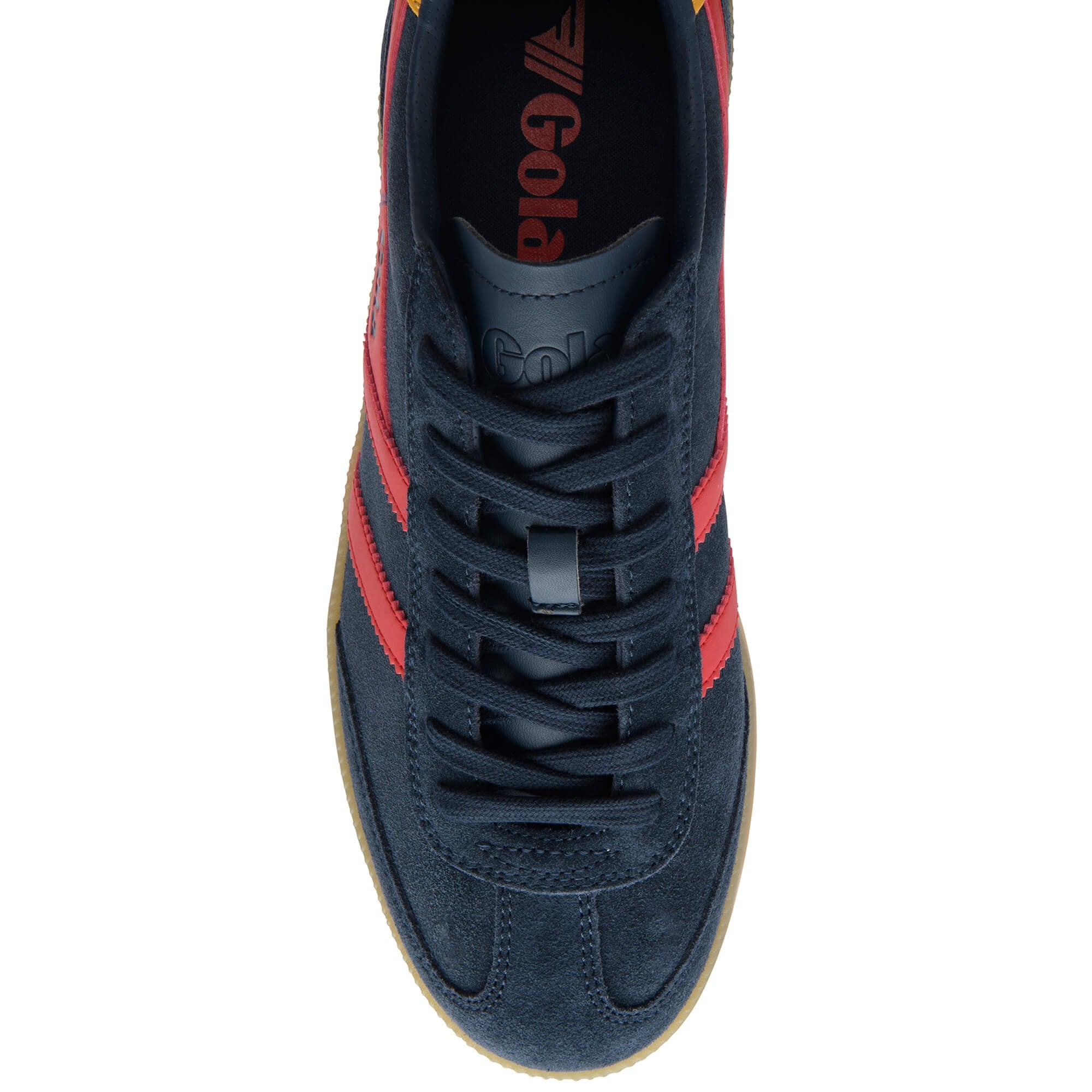 gola-viper-herren-sneaker-navy-wildleder-rot image 5