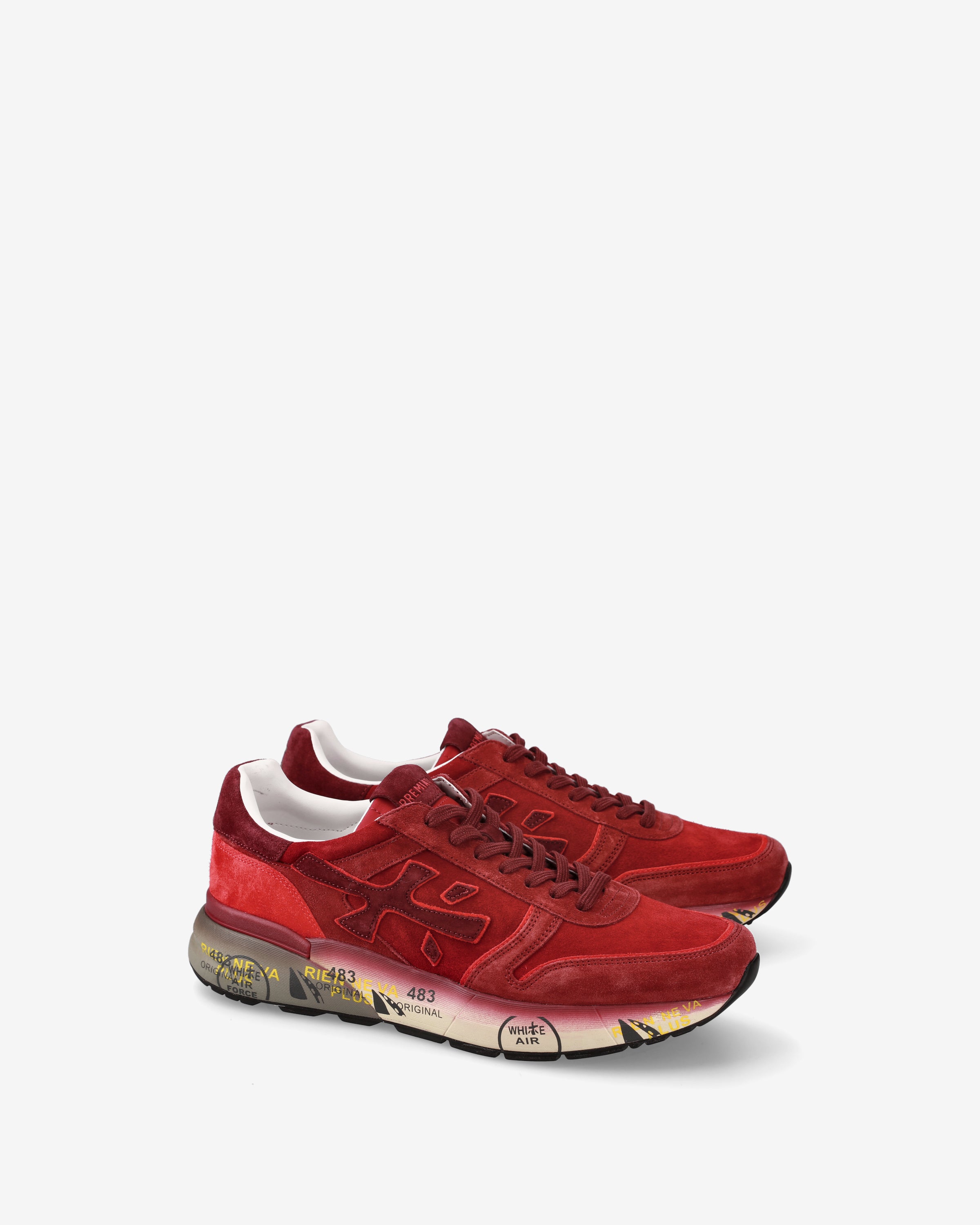 premiata-mick-7862-herren-sneaker-rot image 2