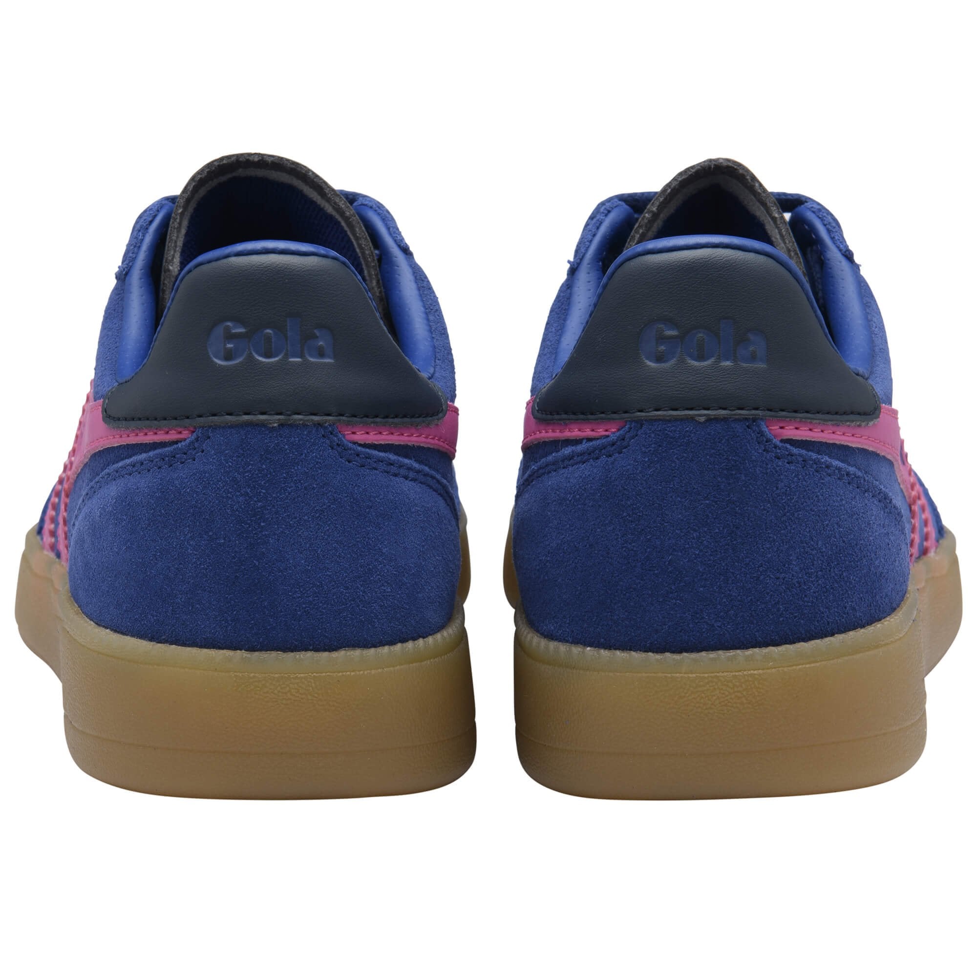 gola-viper-sneaker-f-r-damen-dunkelblau-pink-wildleder image 4